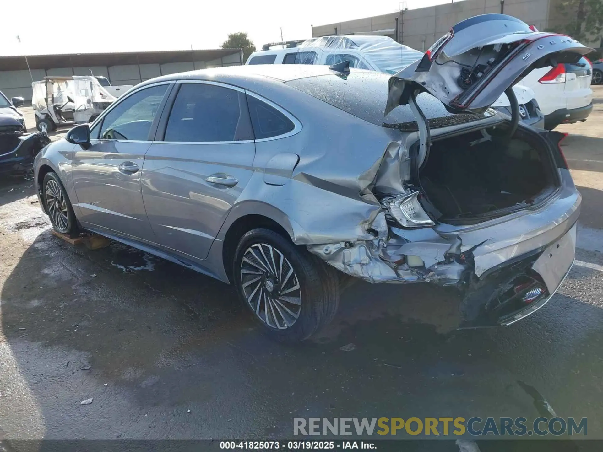3 Photograph of a damaged car KMHL34JJ5PA071052 HYUNDAI SONATA HYBRID 2023