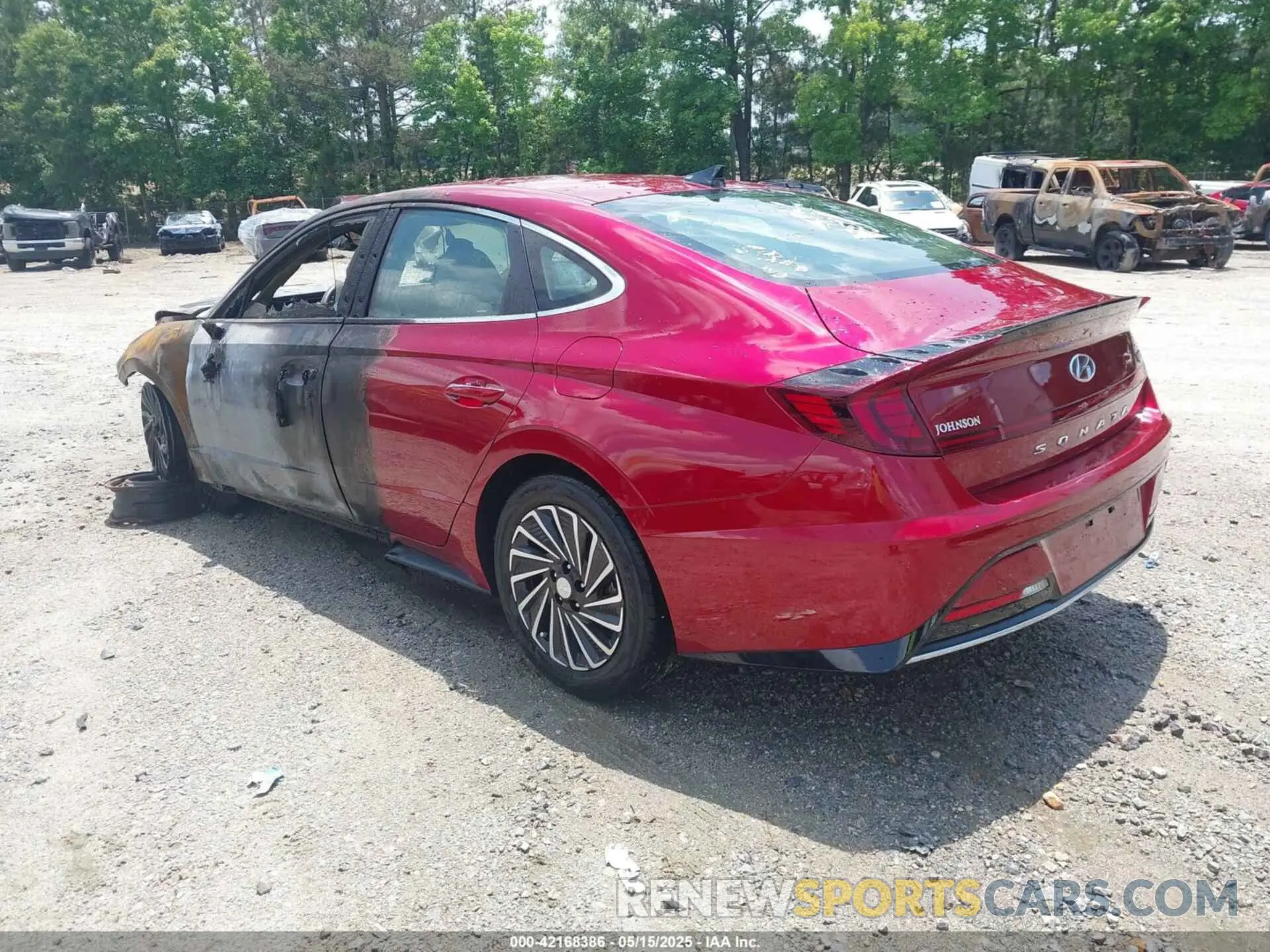 3 Photograph of a damaged car KMHL34JJ6PA070878 HYUNDAI SONATA HYBRID 2023