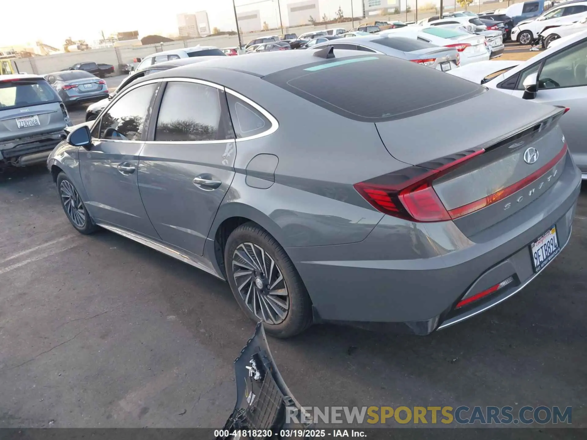 3 Photograph of a damaged car KMHL34JJ8PA058988 HYUNDAI SONATA HYBRID 2023