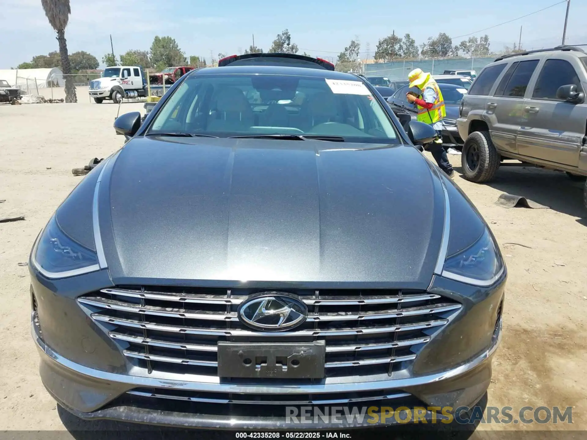 12 Photograph of a damaged car KMHL34JJ8PA077783 HYUNDAI SONATA HYBRID 2023