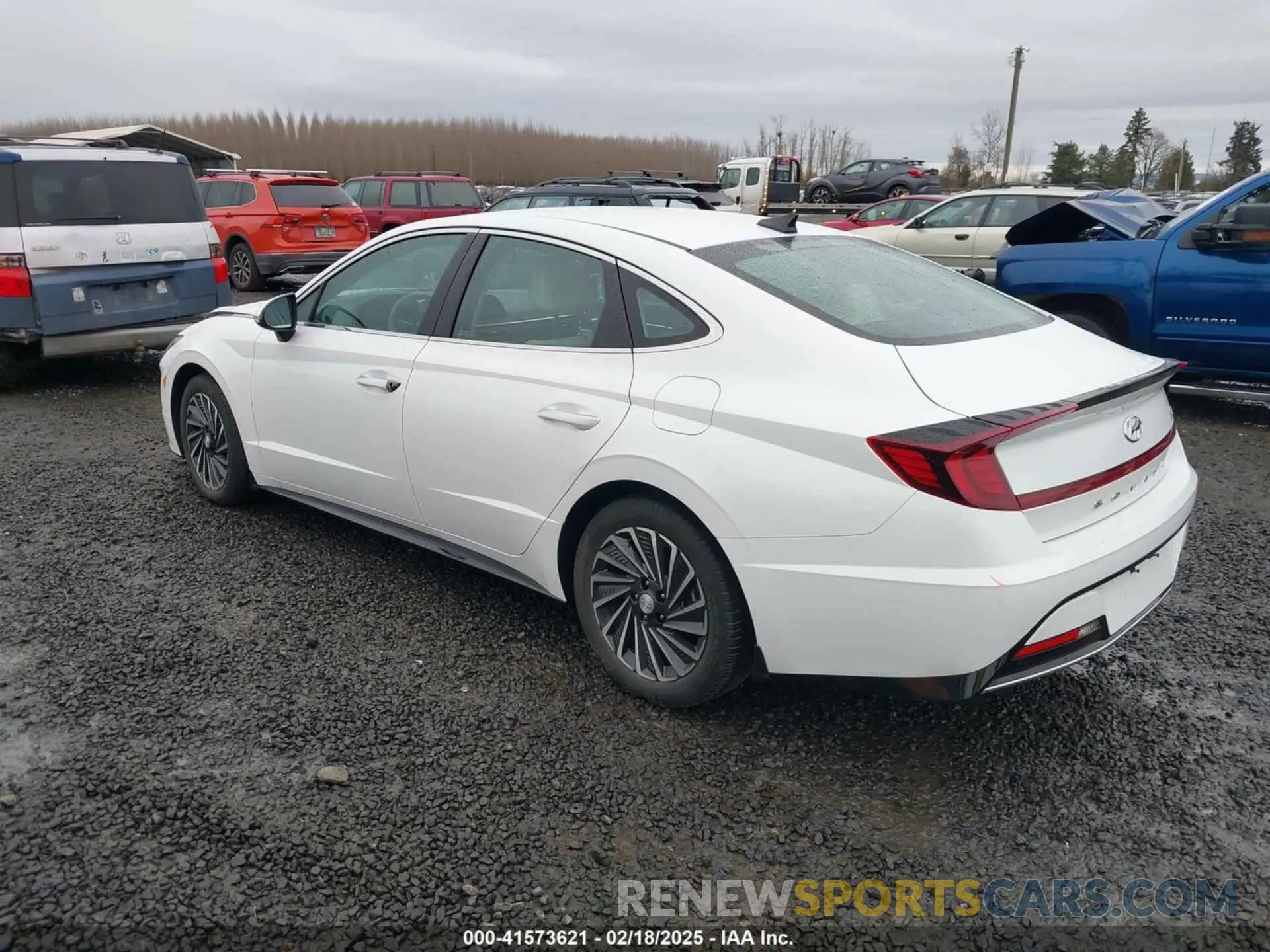 3 Photograph of a damaged car KMHL34JJXPA054067 HYUNDAI SONATA HYBRID 2023