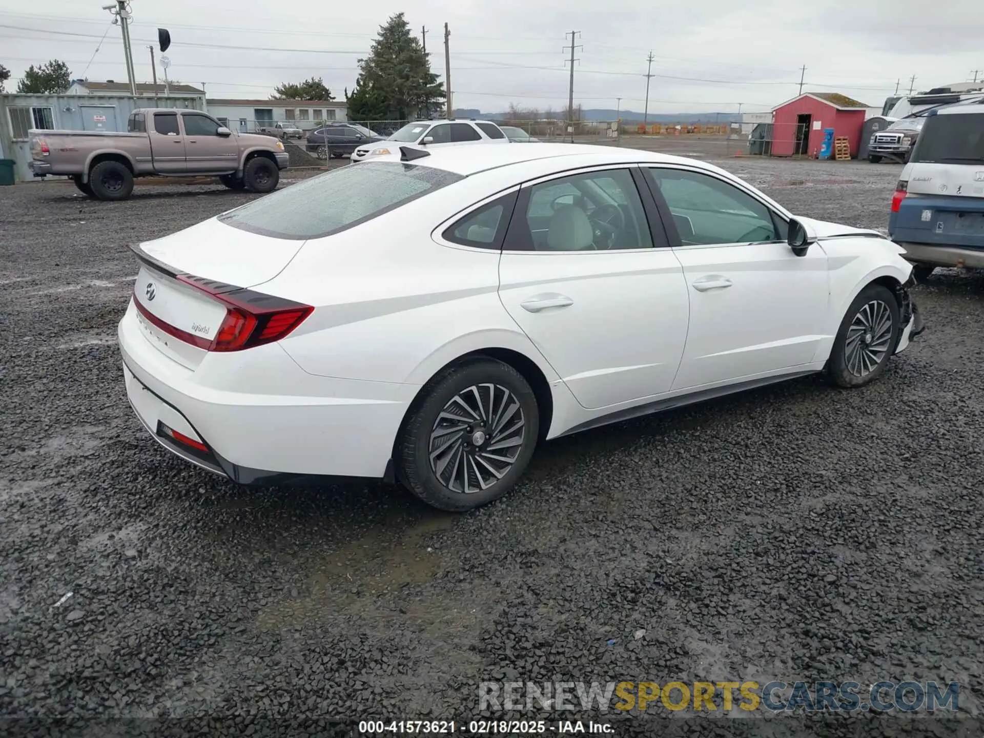 4 Photograph of a damaged car KMHL34JJXPA054067 HYUNDAI SONATA HYBRID 2023