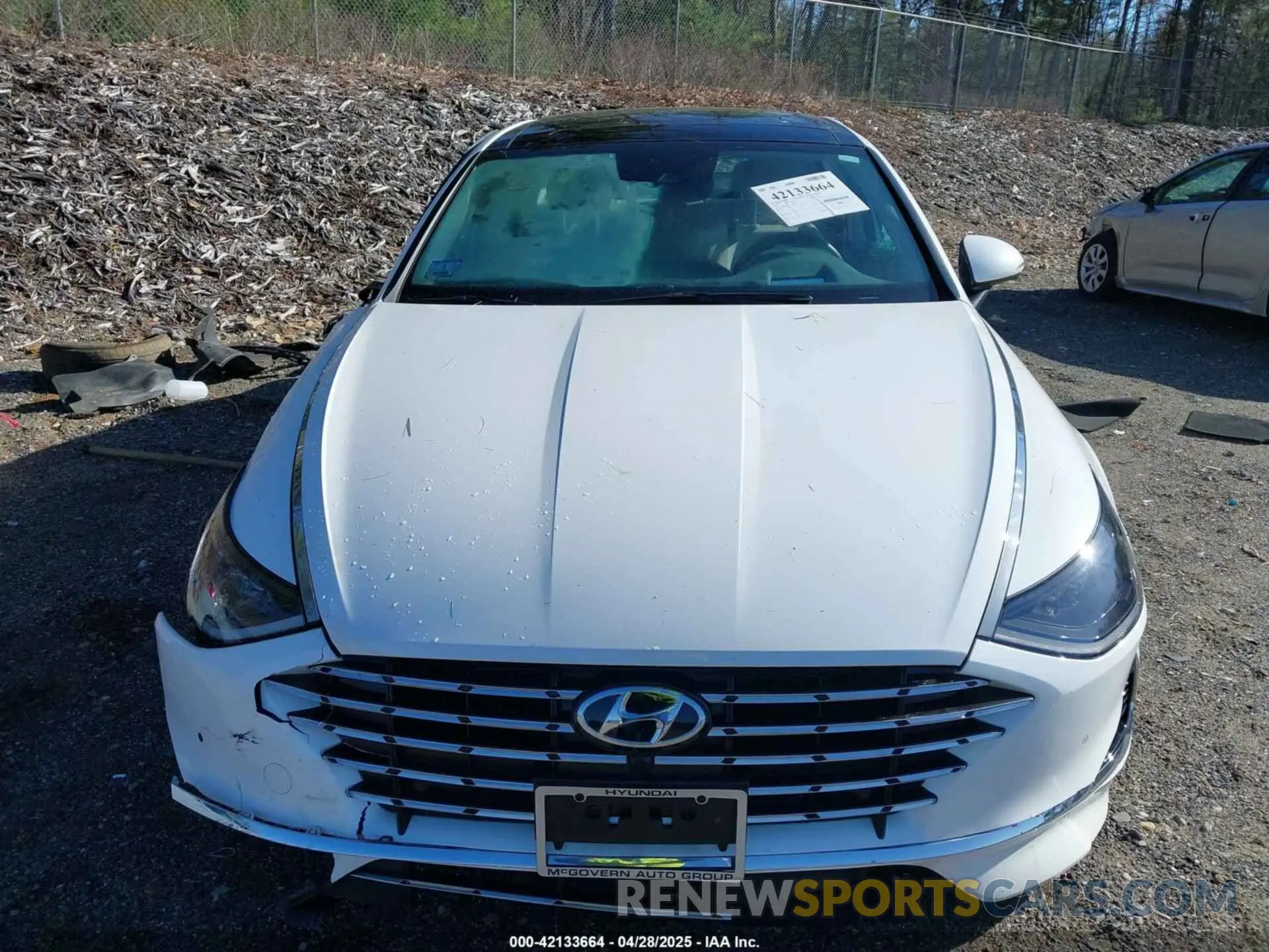 13 Photograph of a damaged car KMHL54JJ0PA066013 HYUNDAI SONATA HYBRID 2023