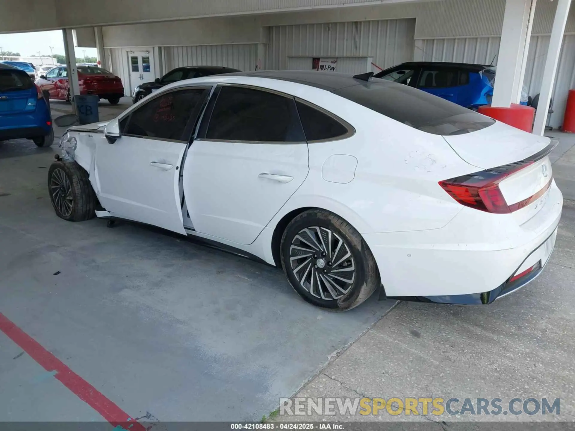 3 Photograph of a damaged car KMHL54JJ0PA071096 HYUNDAI SONATA HYBRID 2023
