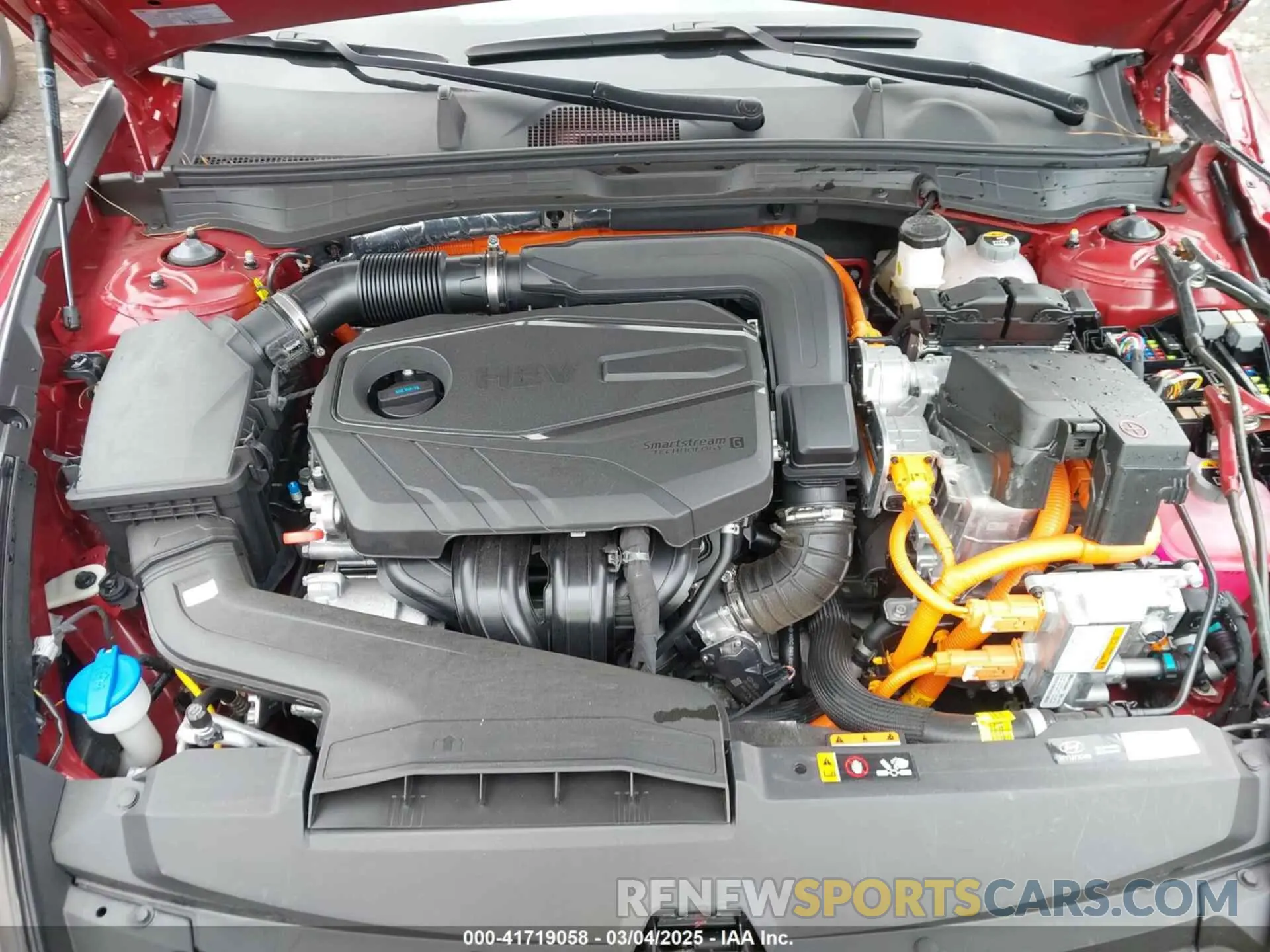 10 Photograph of a damaged car KMHL54JJ1PA076534 HYUNDAI SONATA HYBRID 2023