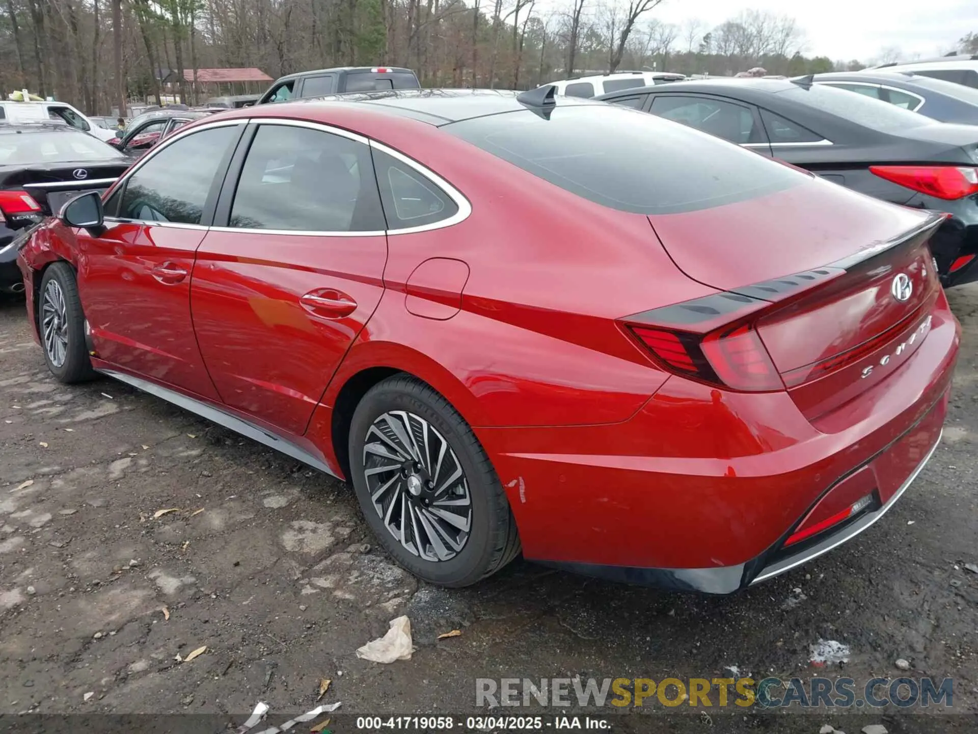 3 Photograph of a damaged car KMHL54JJ1PA076534 HYUNDAI SONATA HYBRID 2023