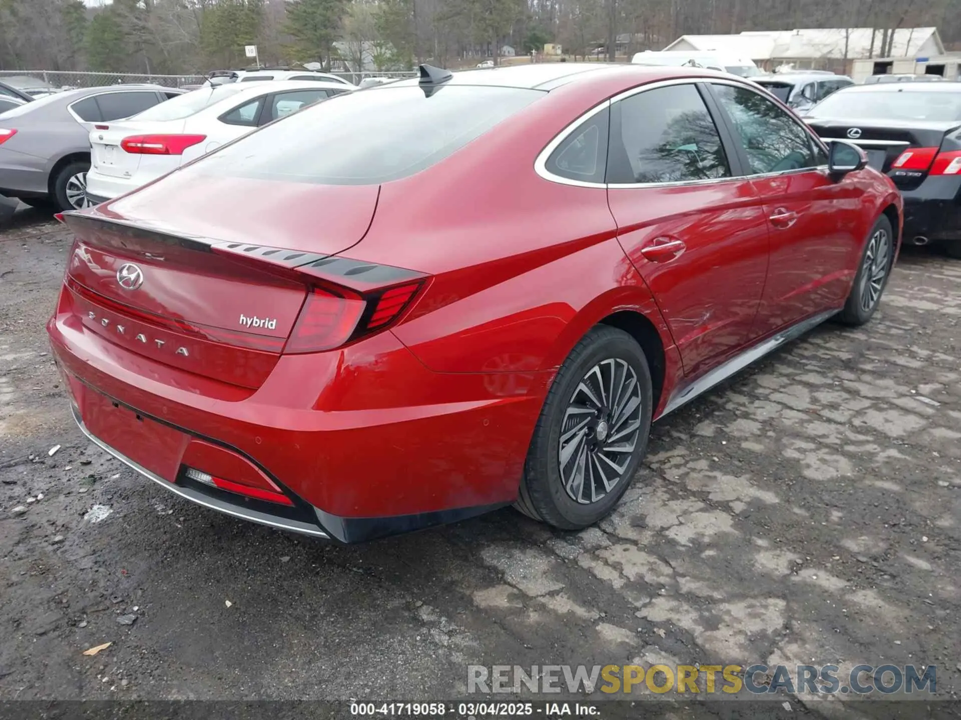 4 Photograph of a damaged car KMHL54JJ1PA076534 HYUNDAI SONATA HYBRID 2023