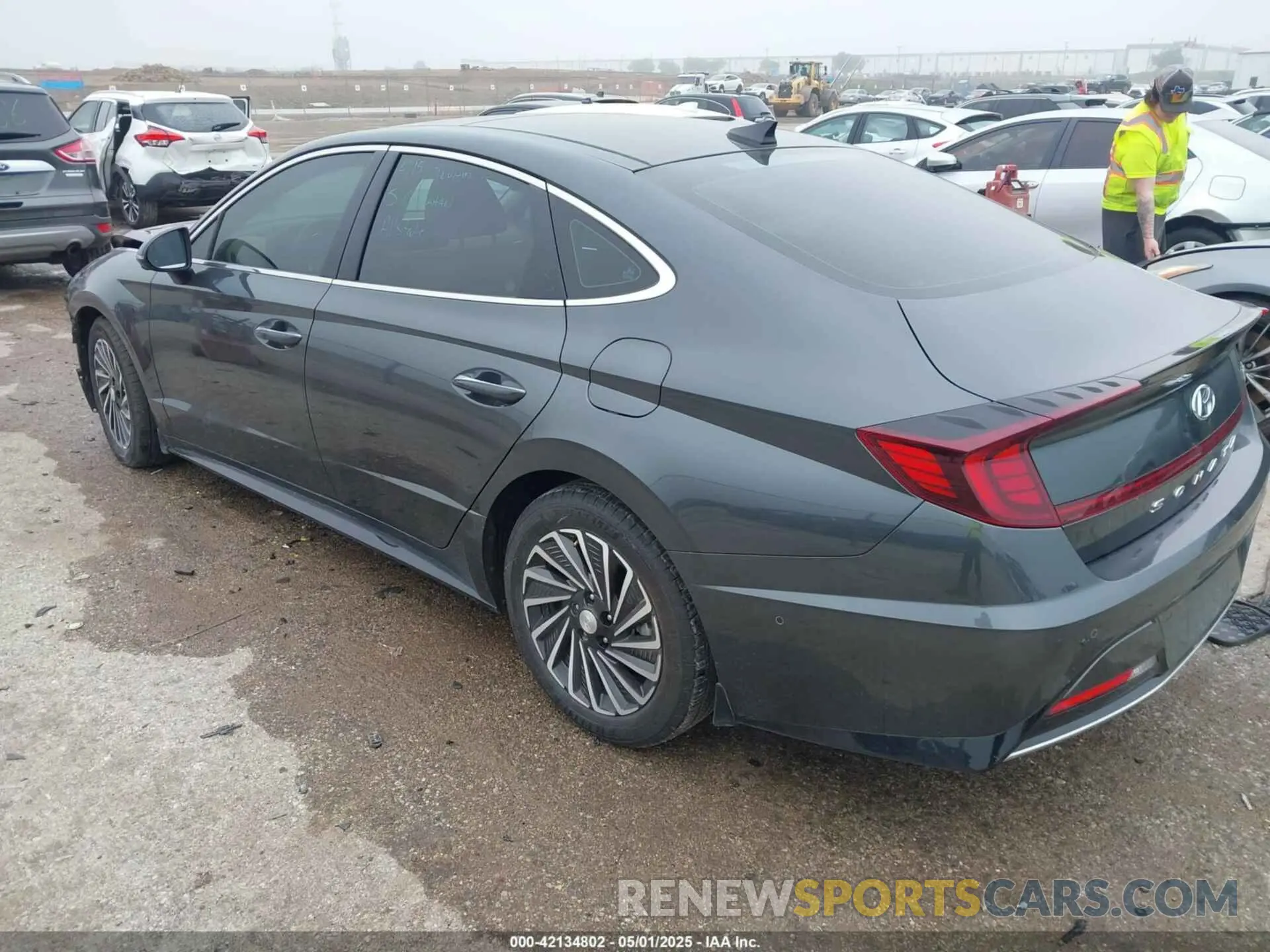 3 Photograph of a damaged car KMHL54JJ1PA077621 HYUNDAI SONATA HYBRID 2023