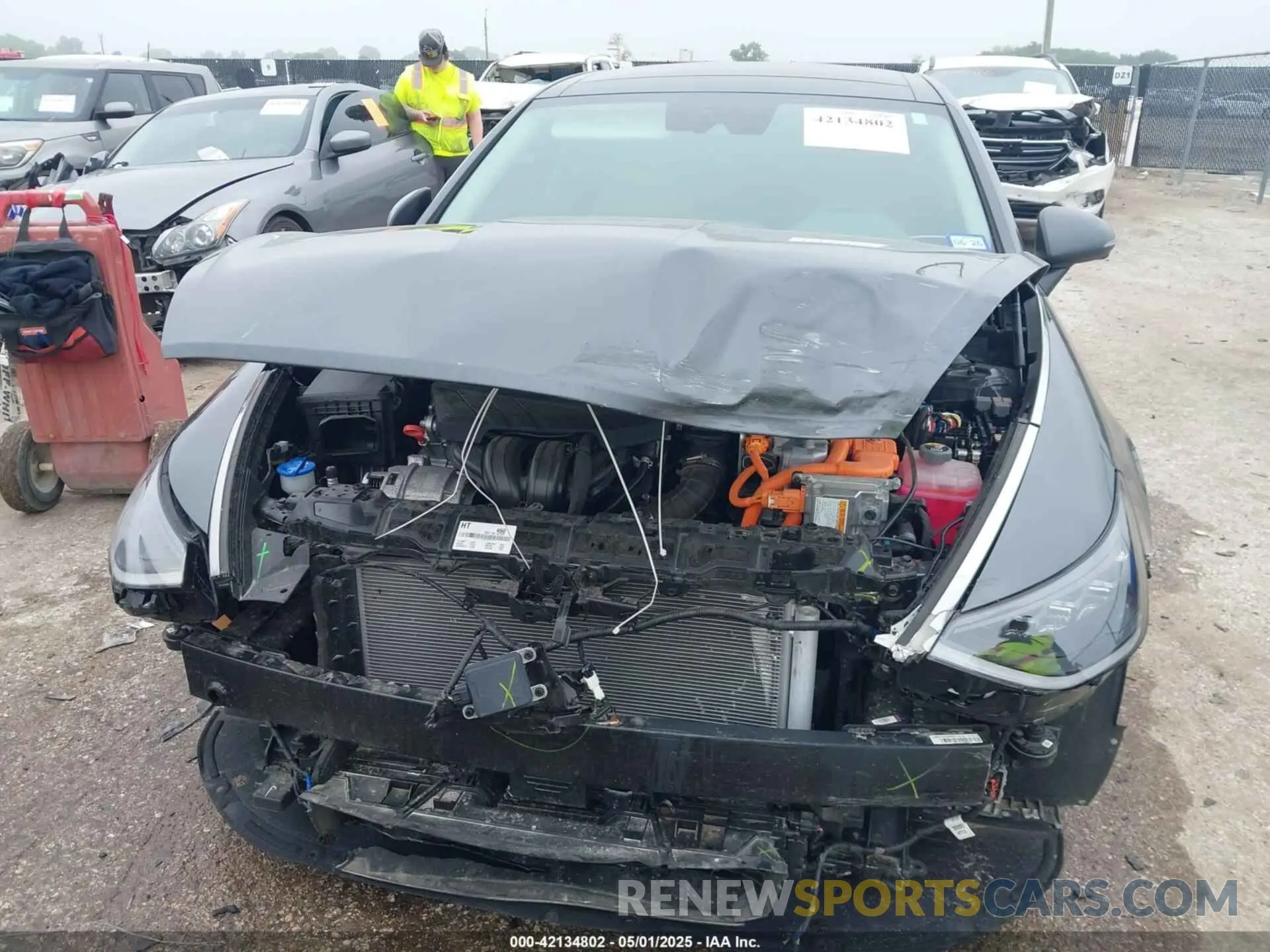 6 Photograph of a damaged car KMHL54JJ1PA077621 HYUNDAI SONATA HYBRID 2023