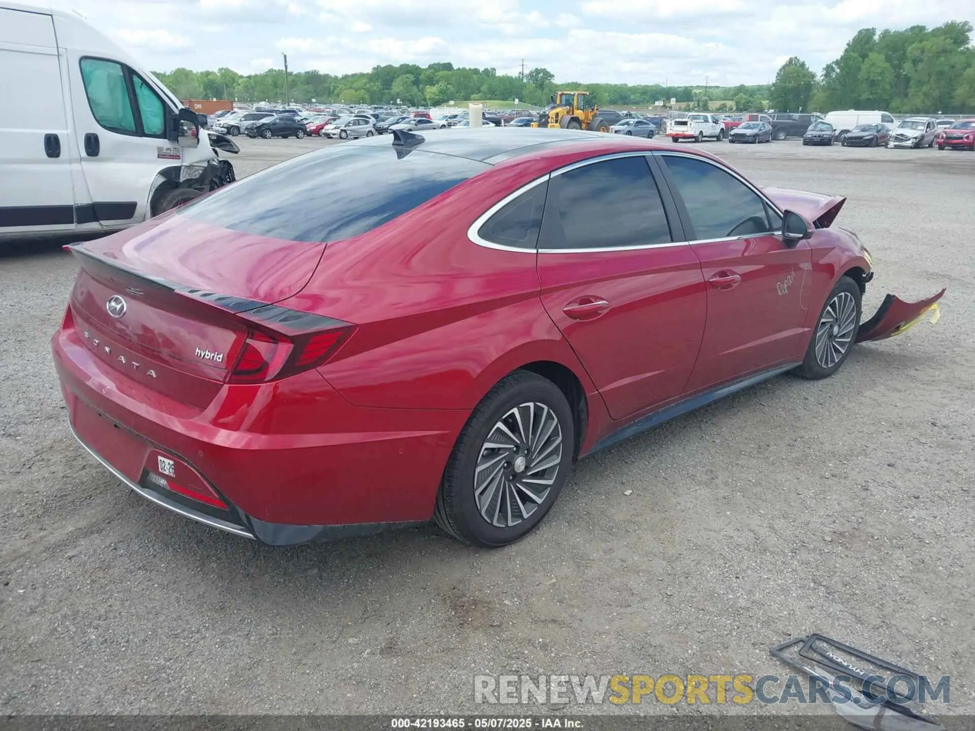 4 Photograph of a damaged car KMHL54JJ1PA082298 HYUNDAI SONATA HYBRID 2023