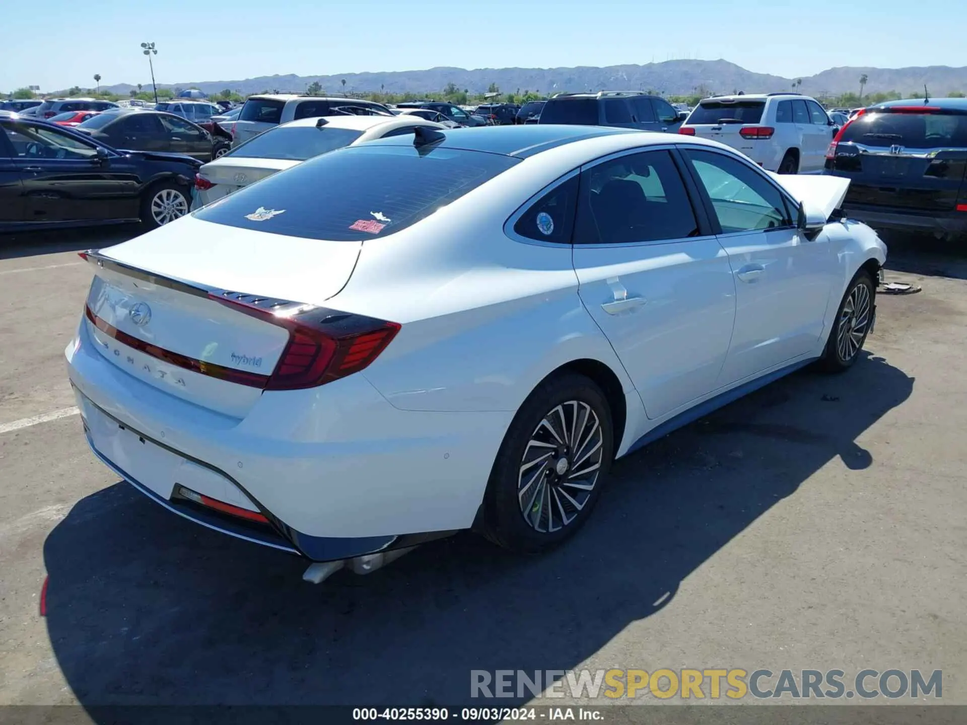 4 Photograph of a damaged car KMHL54JJ8PA059858 HYUNDAI SONATA HYBRID 2023