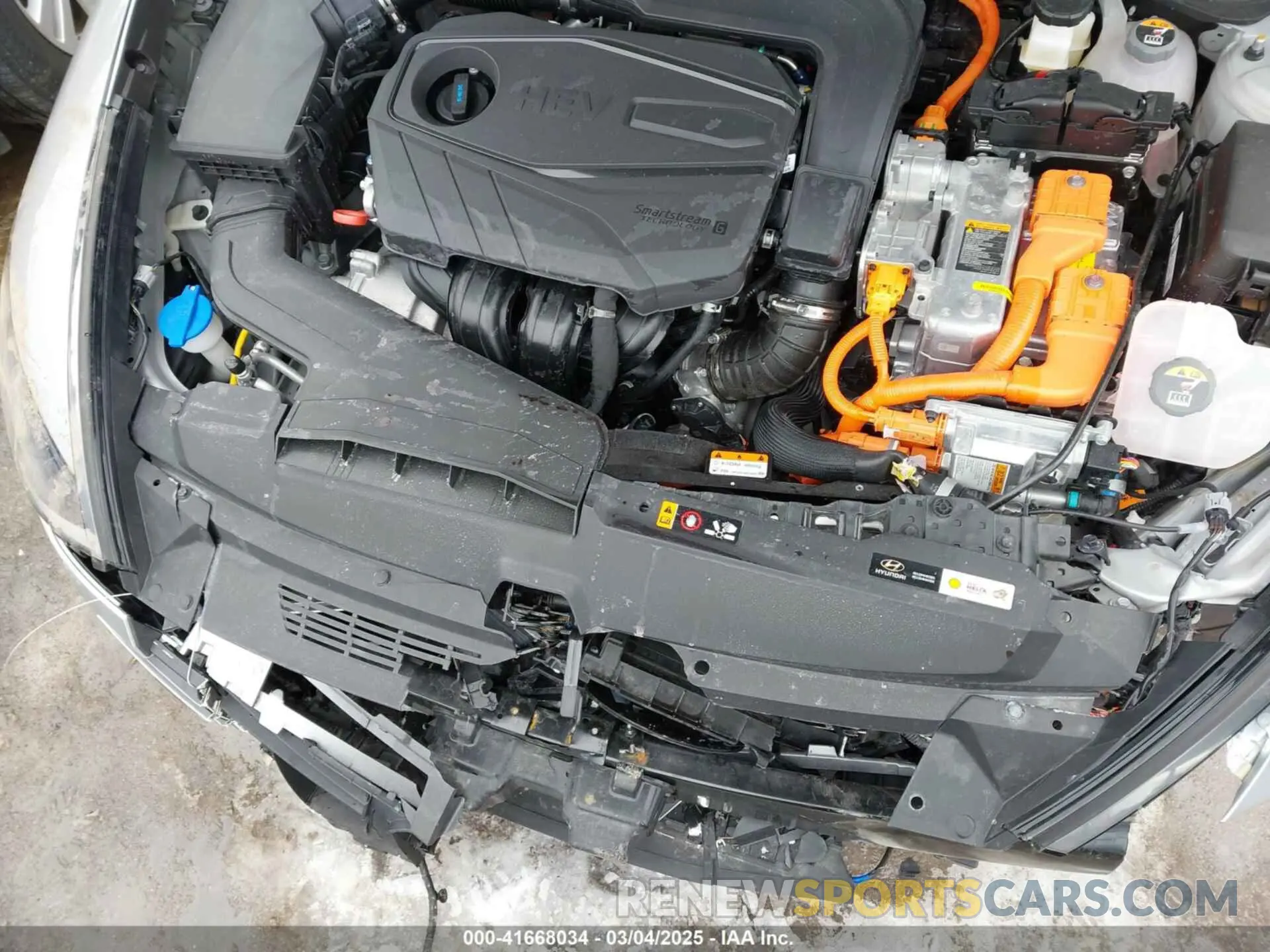 21 Photograph of a damaged car KMHL54JJ8PA078278 HYUNDAI SONATA HYBRID 2023