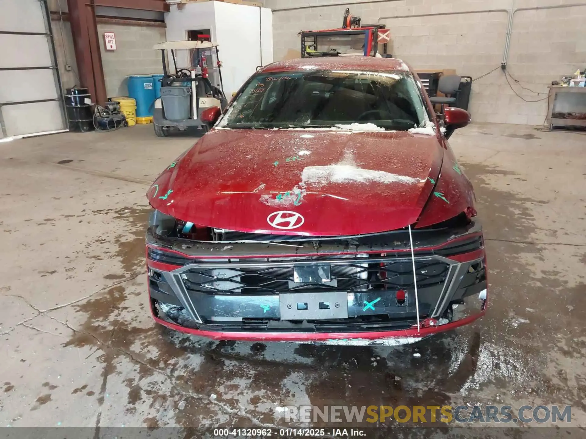13 Photograph of a damaged car KMHL34JJ1RA087607 HYUNDAI SONATA HYBRID 2024