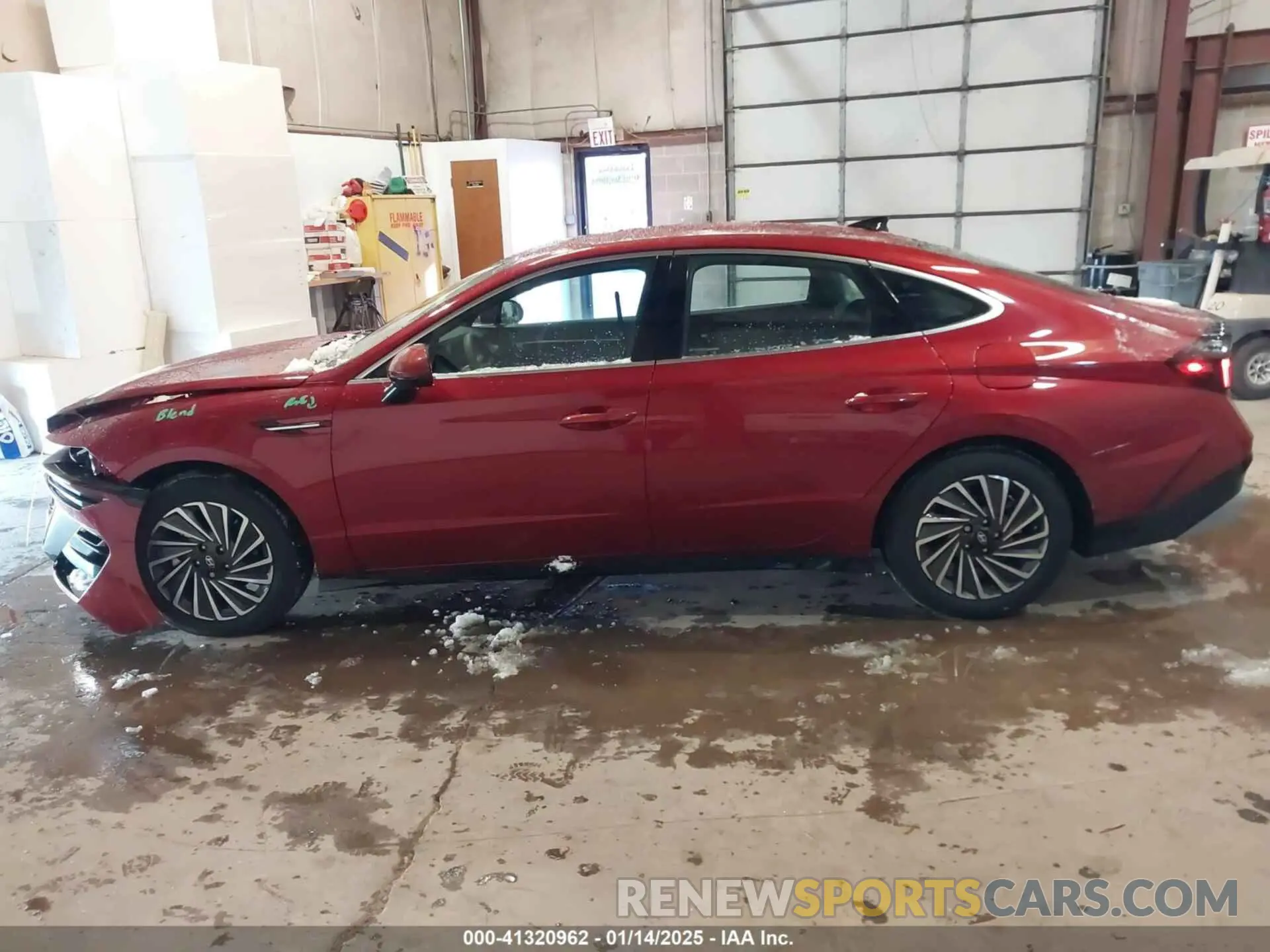 15 Photograph of a damaged car KMHL34JJ1RA087607 HYUNDAI SONATA HYBRID 2024