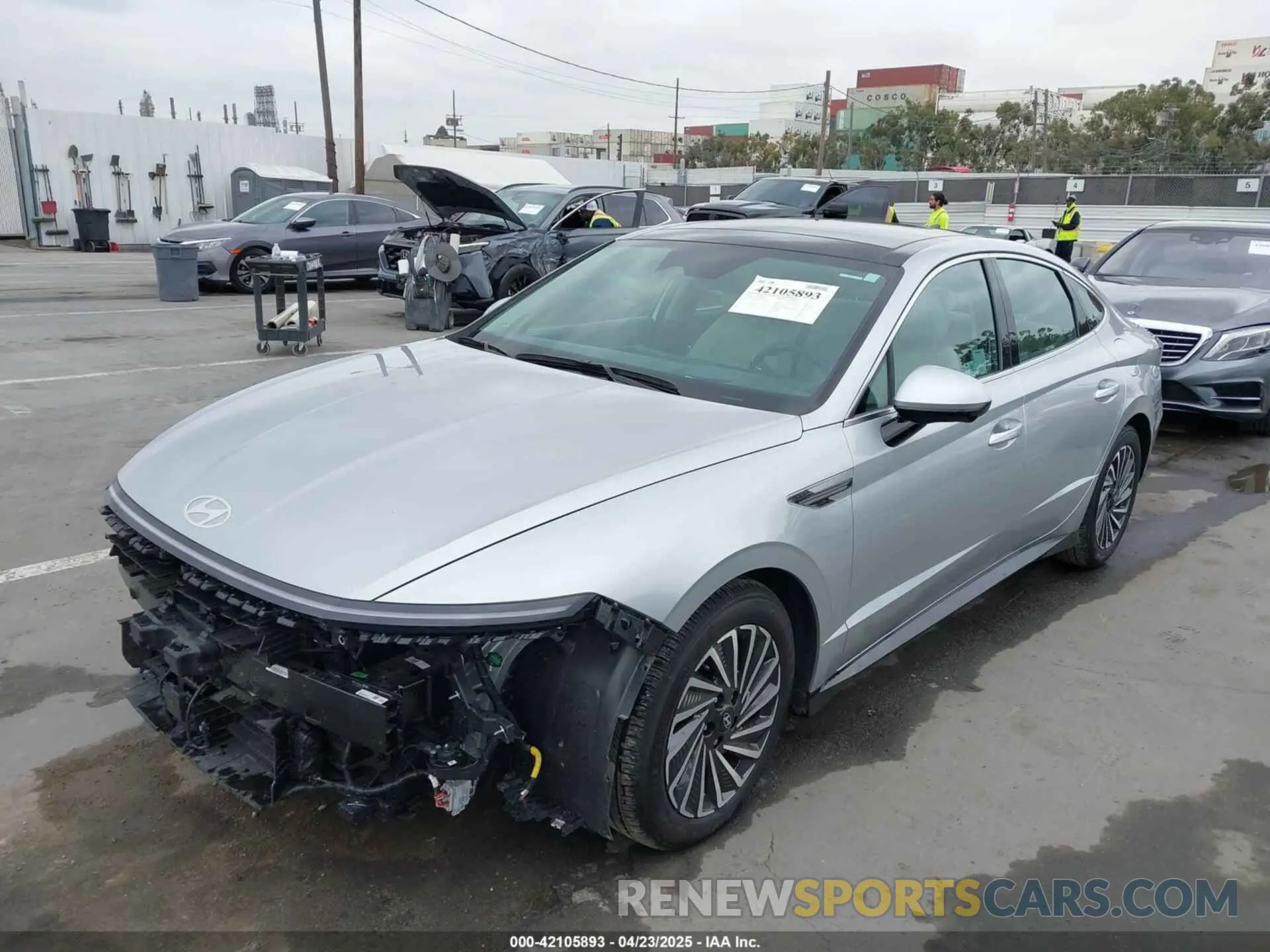2 Photograph of a damaged car KMHL54JJ4RA088051 HYUNDAI SONATA HYBRID 2024