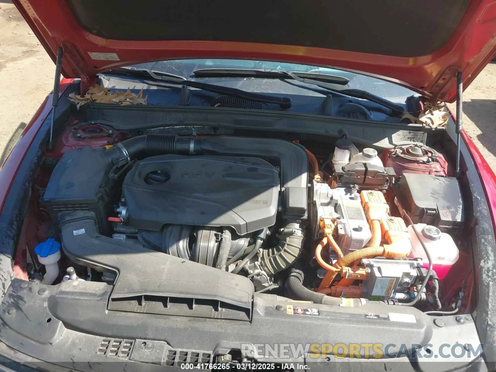 10 Photograph of a damaged car KMHL54JJ8RA086609 HYUNDAI SONATA HYBRID 2024