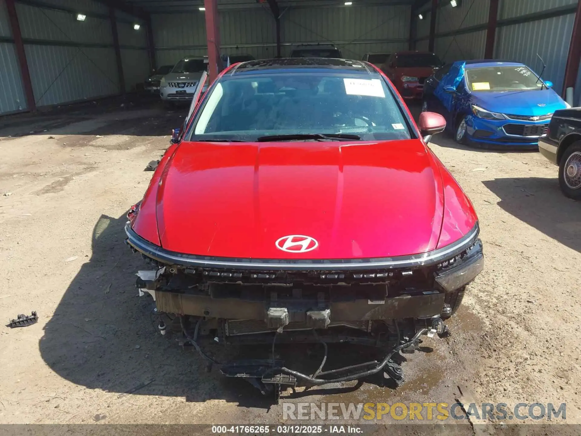 12 Photograph of a damaged car KMHL54JJ8RA086609 HYUNDAI SONATA HYBRID 2024