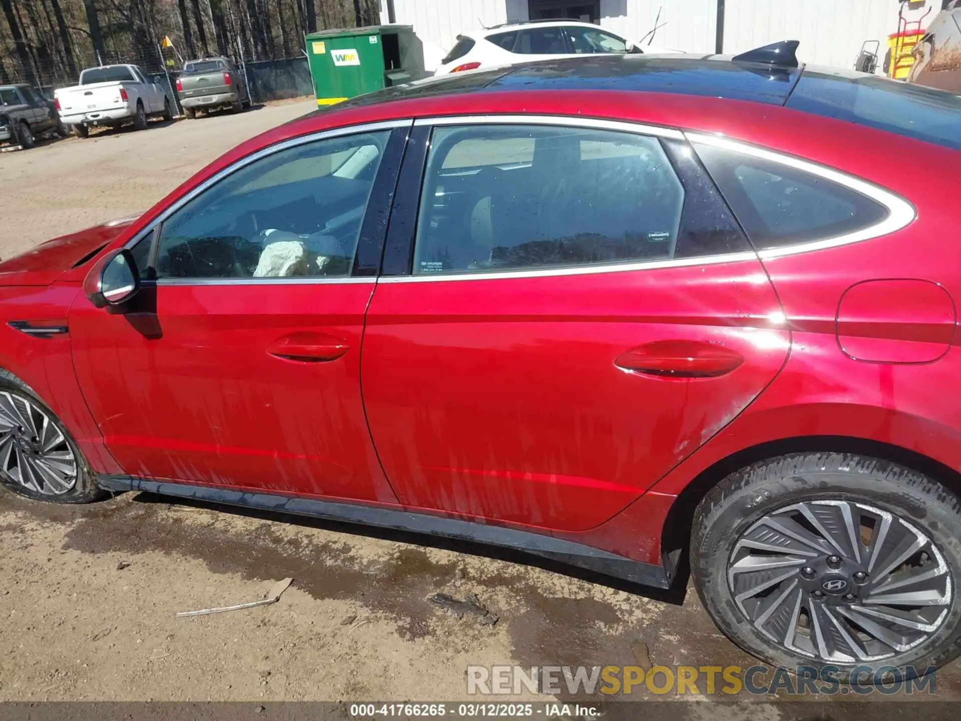 14 Photograph of a damaged car KMHL54JJ8RA086609 HYUNDAI SONATA HYBRID 2024
