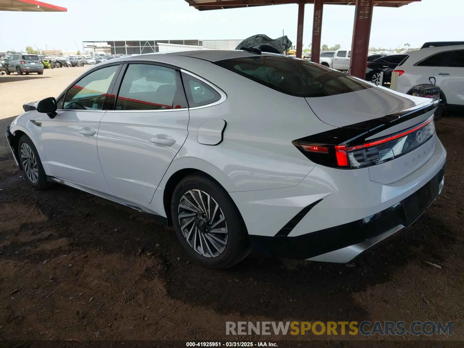 3 Photograph of a damaged car KMHL34JJ0SA108999 HYUNDAI SONATA HYBRID 2025