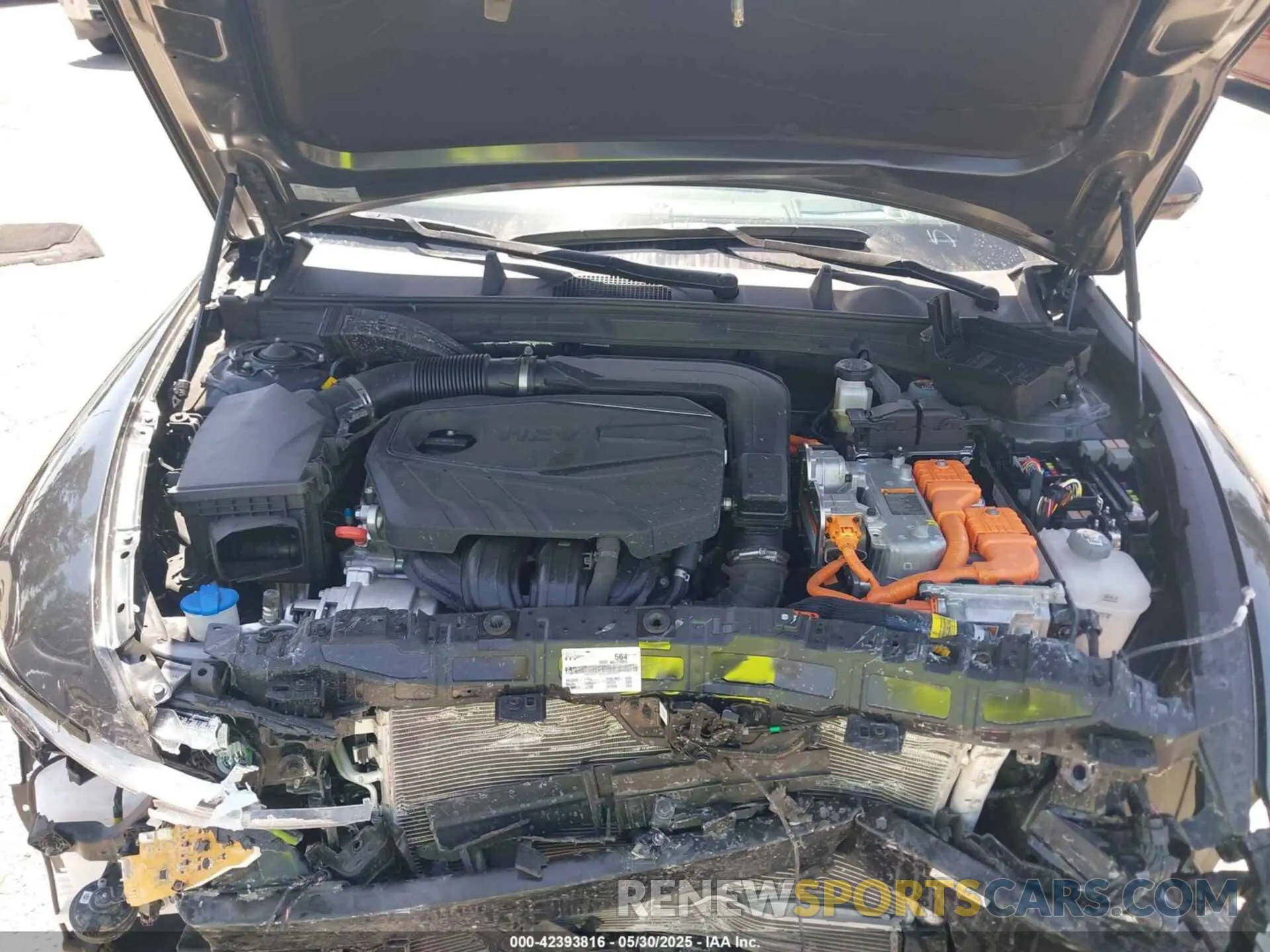 10 Photograph of a damaged car KMHL54JJ8SA116813 HYUNDAI SONATA HYBRID 2025