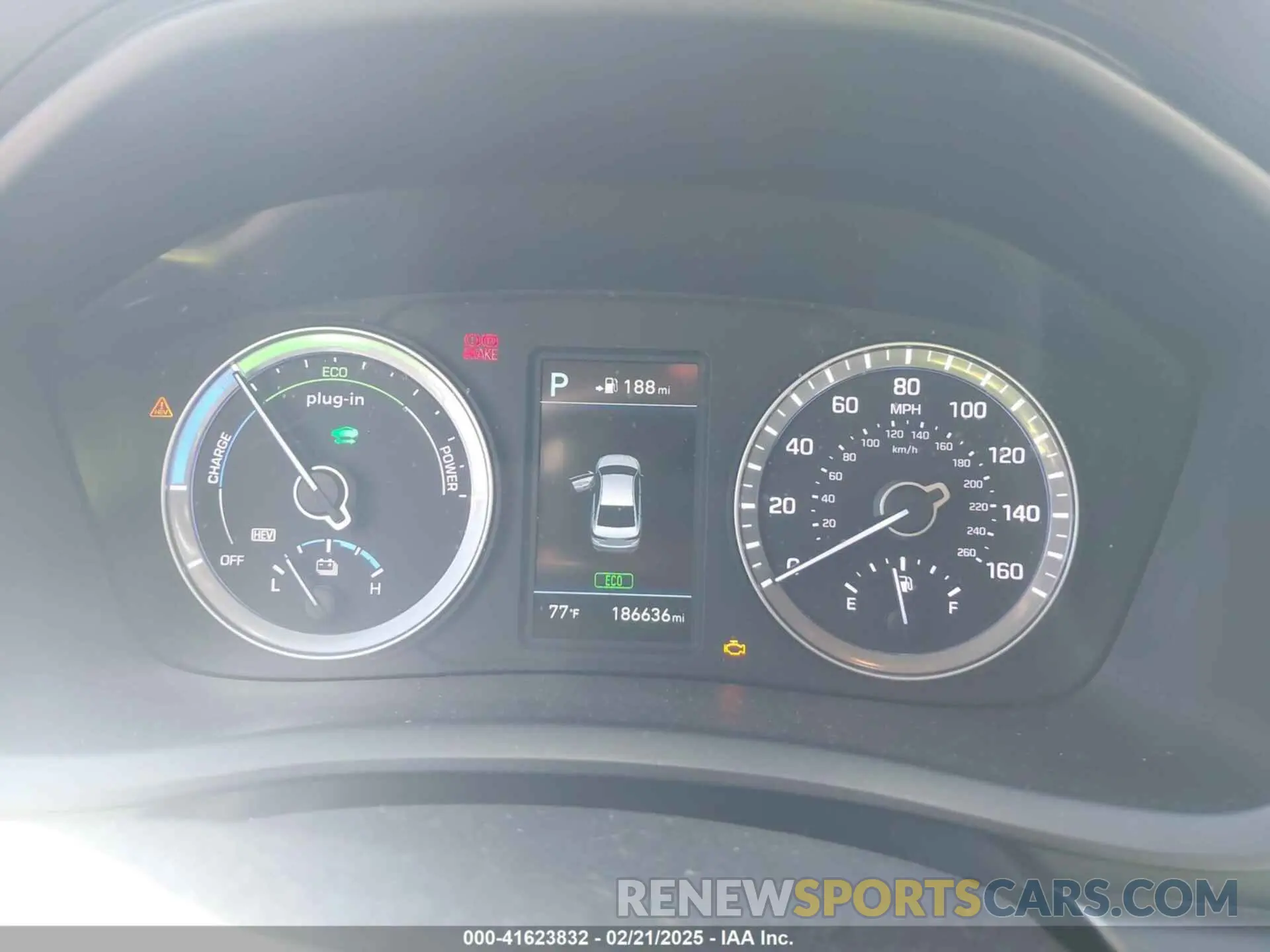 7 Photograph of a damaged car KMHE14L24KA089166 HYUNDAI SONATA PLUG-IN HYBRID 2019