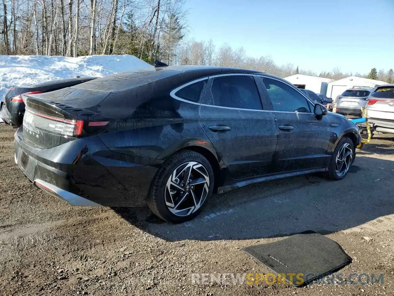 3 Photograph of a damaged car KMHL44JA7SA448714 HYUNDAI SONATA PRE 2025