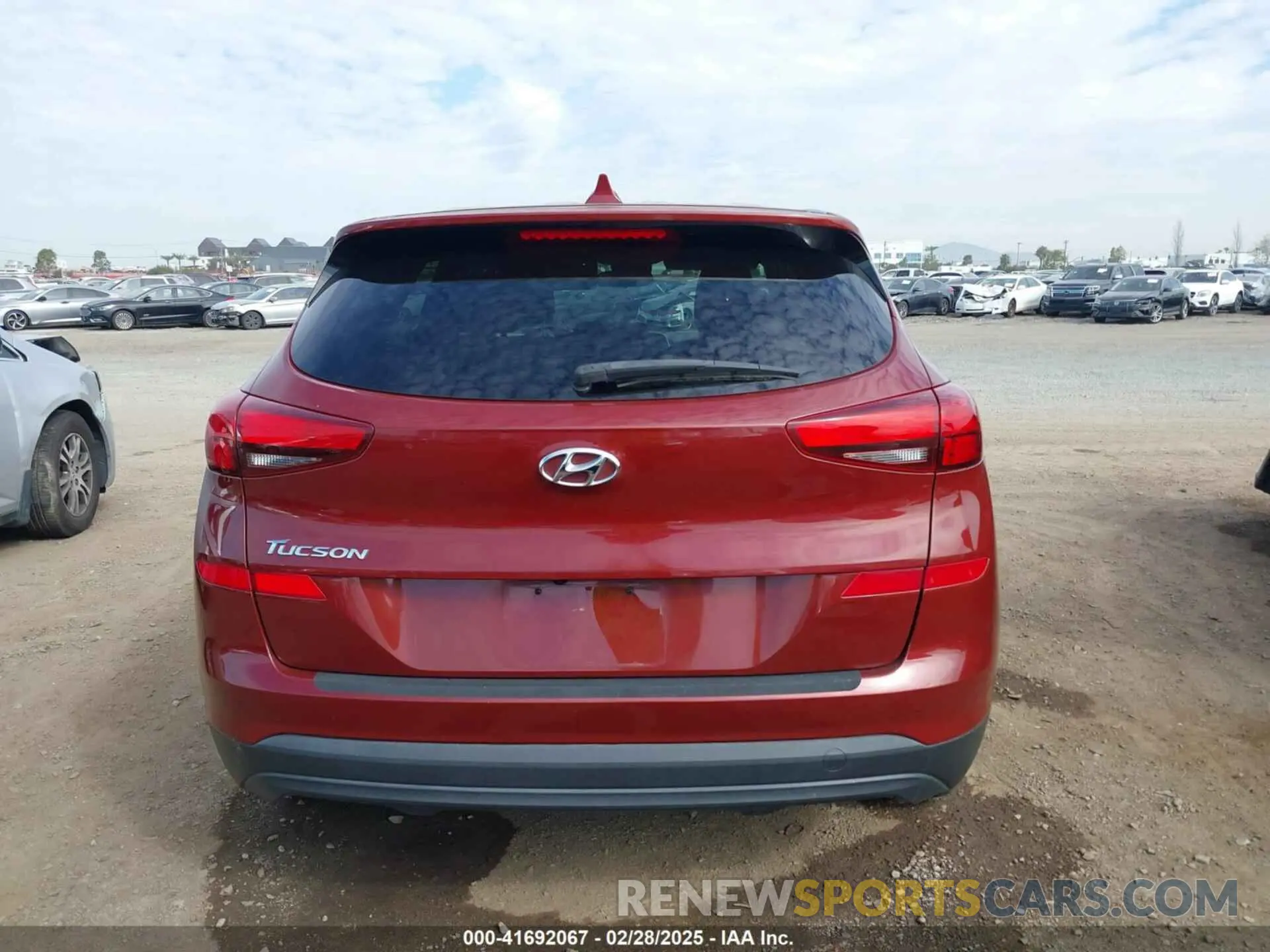 16 Photograph of a damaged car KM8J23A40KU046257 HYUNDAI TUCSON 2019