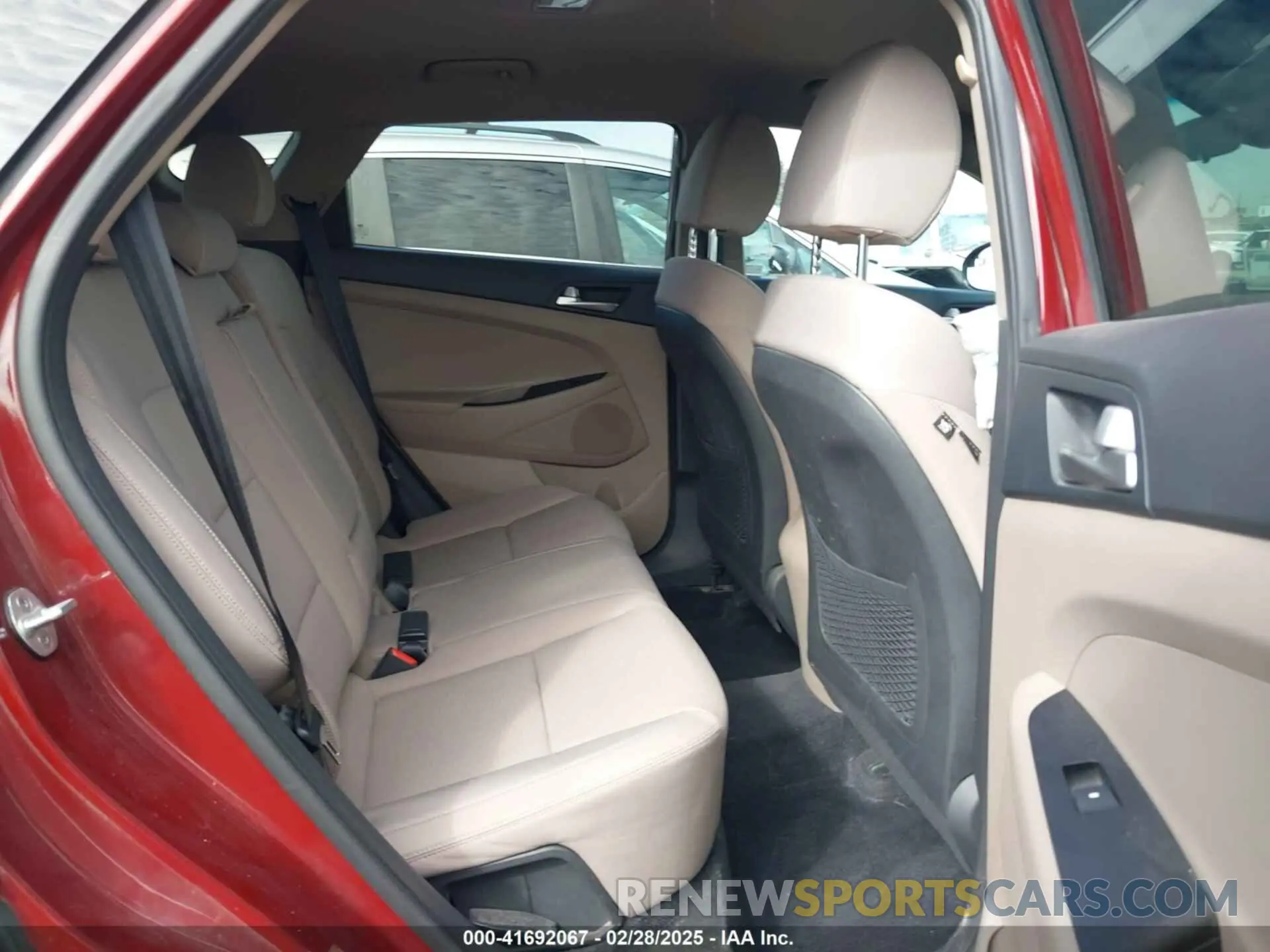 8 Photograph of a damaged car KM8J23A40KU046257 HYUNDAI TUCSON 2019