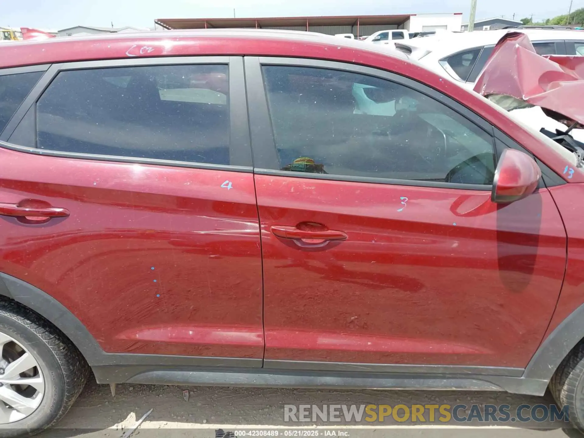14 Photograph of a damaged car KM8J23A40KU067688 HYUNDAI TUCSON 2019