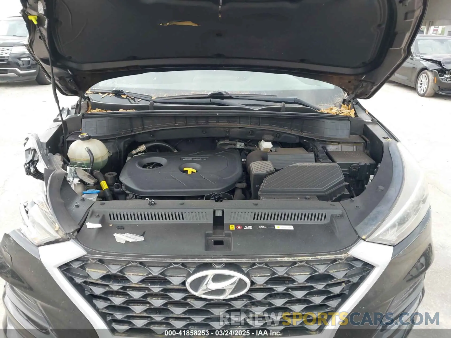 10 Photograph of a damaged car KM8J23A40KU874423 HYUNDAI TUCSON 2019