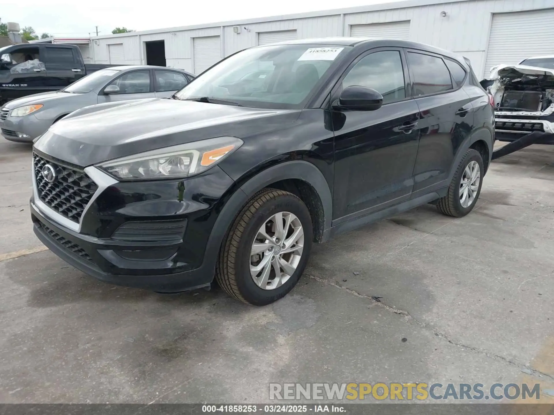 2 Photograph of a damaged car KM8J23A40KU874423 HYUNDAI TUCSON 2019