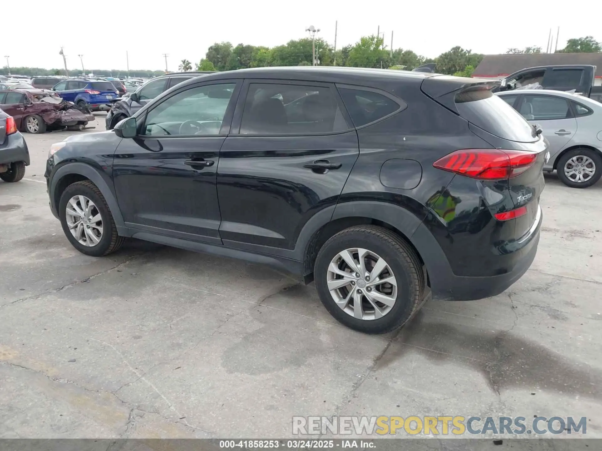 3 Photograph of a damaged car KM8J23A40KU874423 HYUNDAI TUCSON 2019