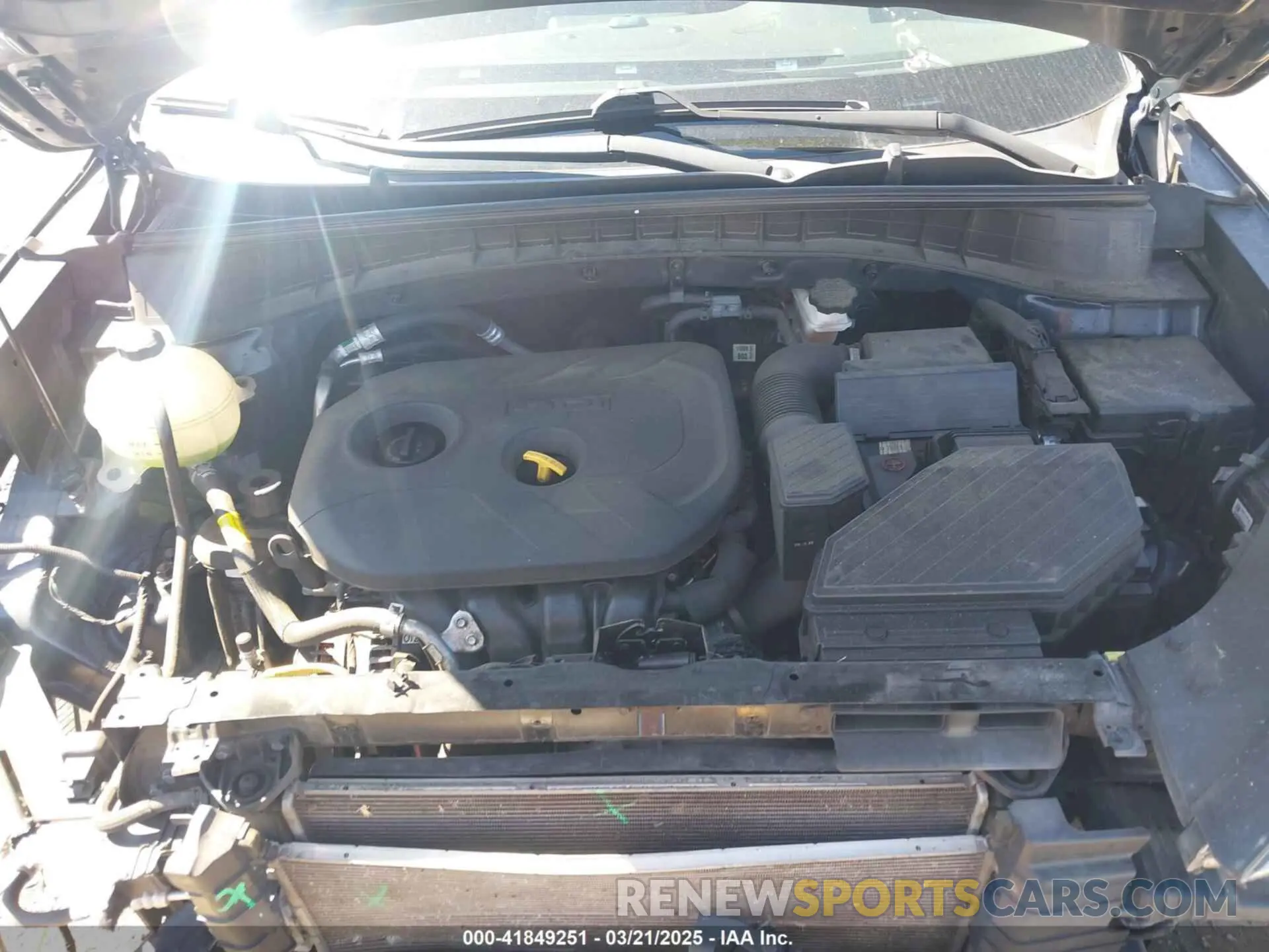 10 Photograph of a damaged car KM8J23A40KU894803 HYUNDAI TUCSON 2019