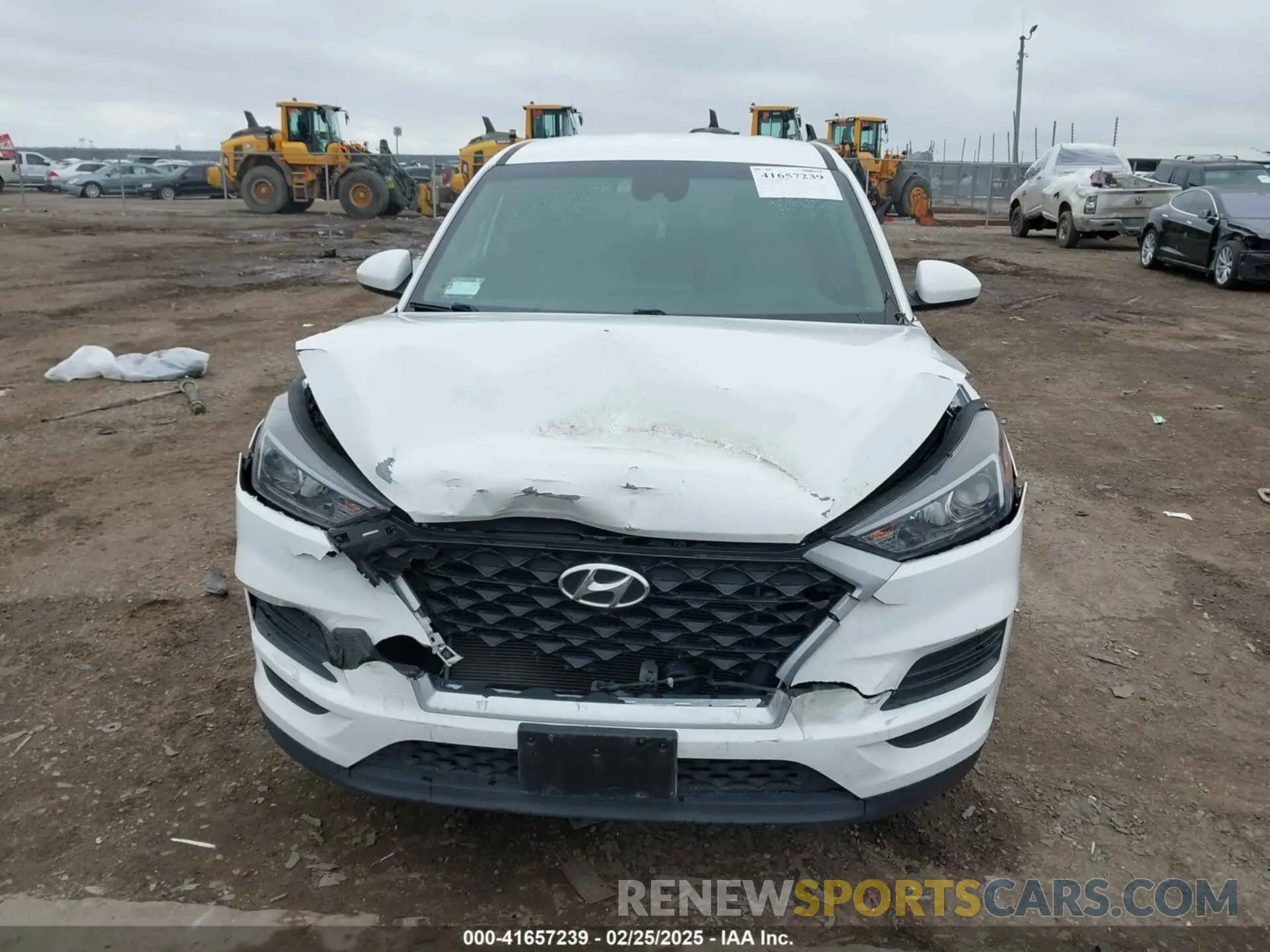 12 Photograph of a damaged car KM8J23A40KU974778 HYUNDAI TUCSON 2019