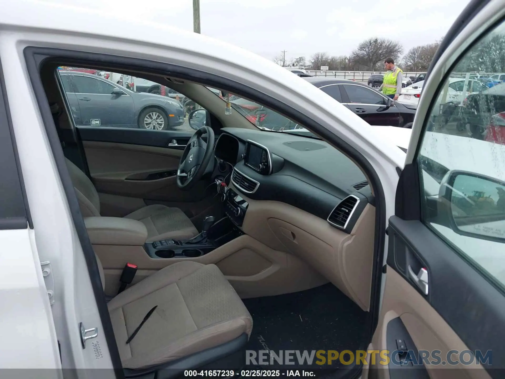 5 Photograph of a damaged car KM8J23A40KU974778 HYUNDAI TUCSON 2019