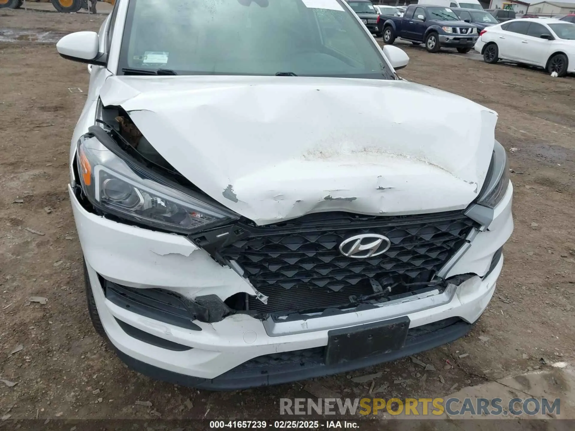 6 Photograph of a damaged car KM8J23A40KU974778 HYUNDAI TUCSON 2019