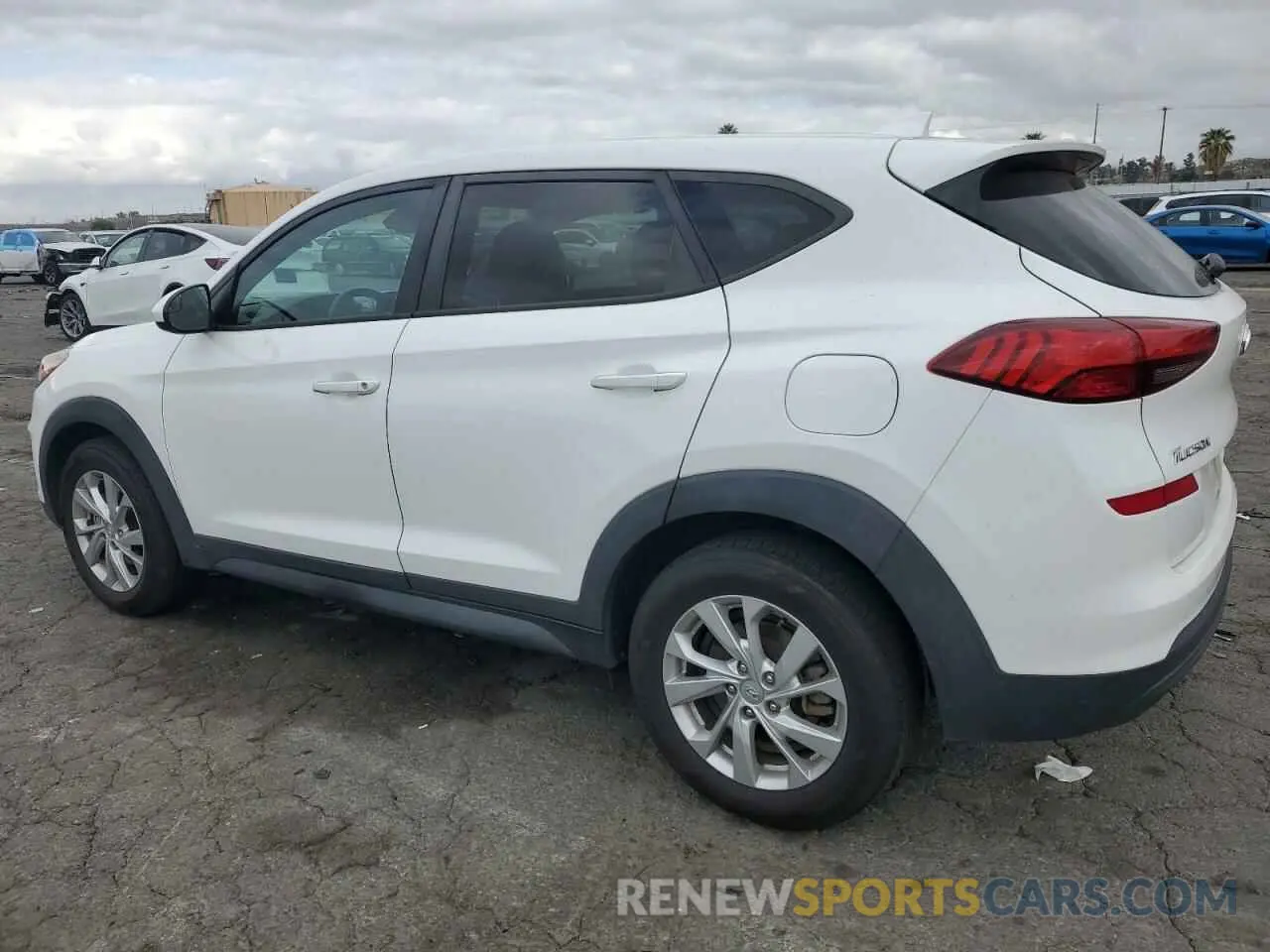 2 Photograph of a damaged car KM8J23A41KU017740 HYUNDAI TUCSON 2019