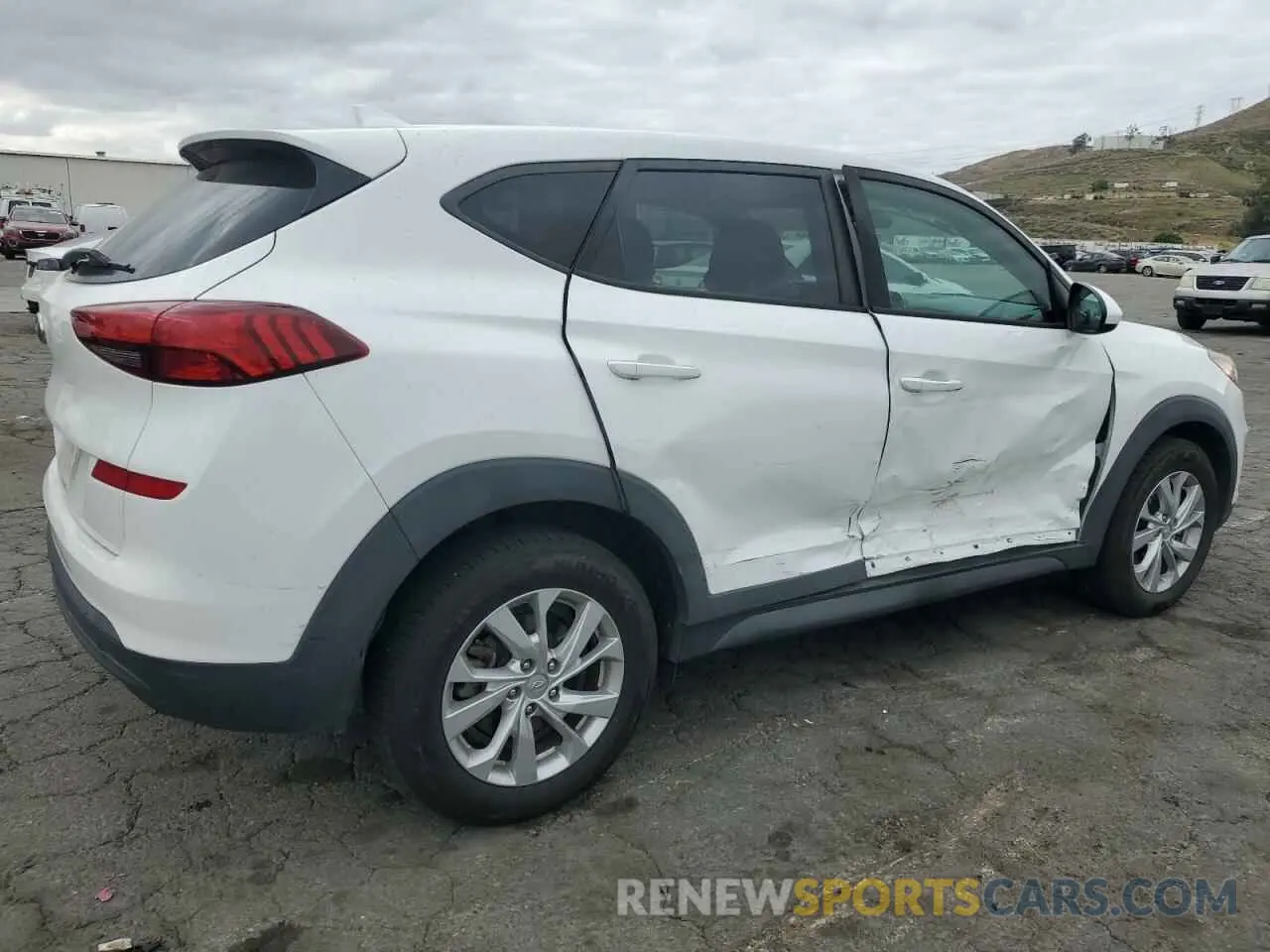 3 Photograph of a damaged car KM8J23A41KU017740 HYUNDAI TUCSON 2019