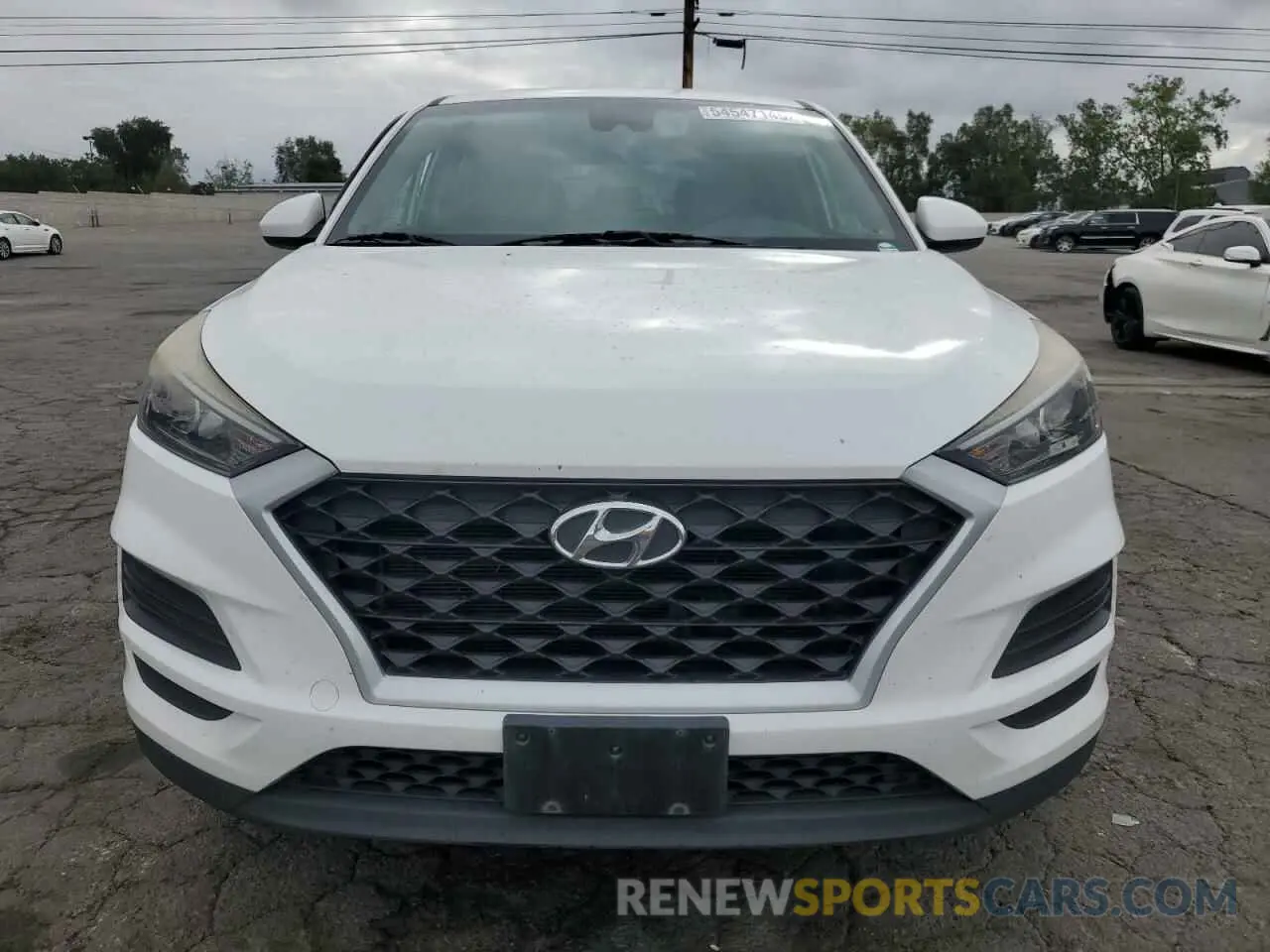 5 Photograph of a damaged car KM8J23A41KU017740 HYUNDAI TUCSON 2019