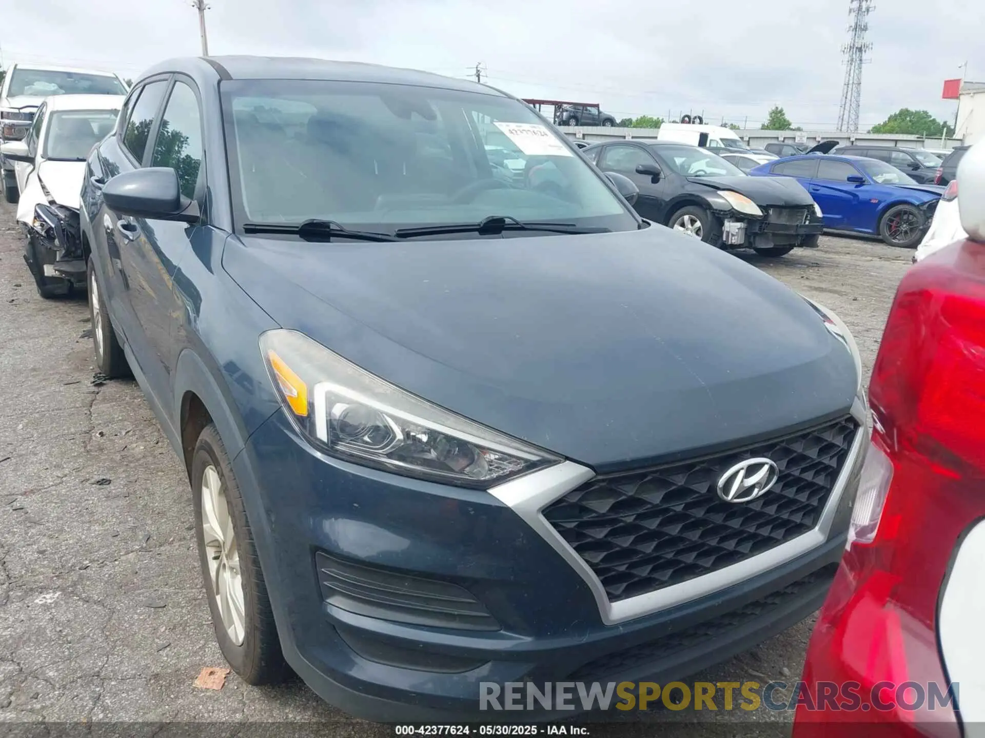 12 Photograph of a damaged car KM8J23A41KU847554 HYUNDAI TUCSON 2019