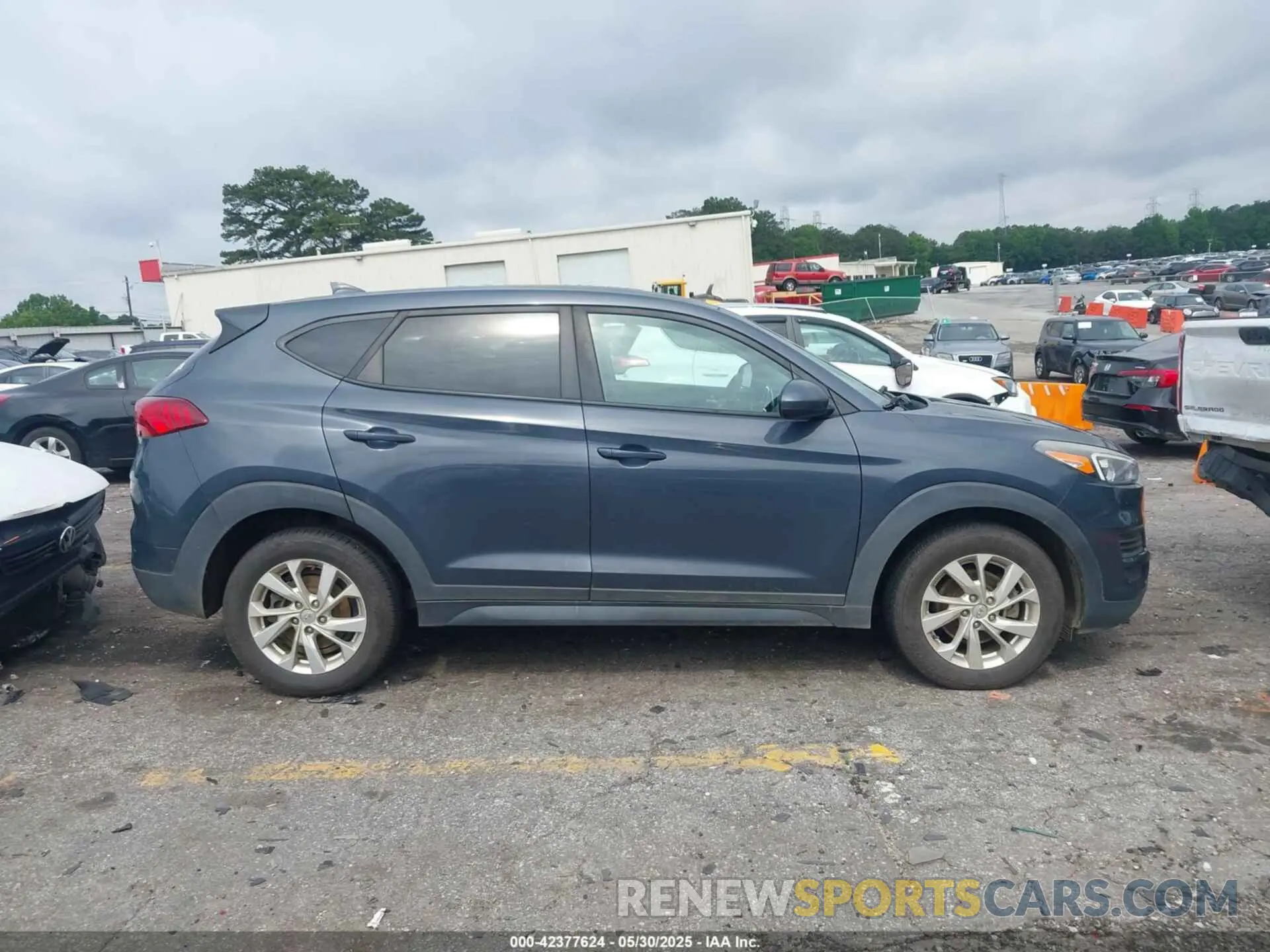 13 Photograph of a damaged car KM8J23A41KU847554 HYUNDAI TUCSON 2019