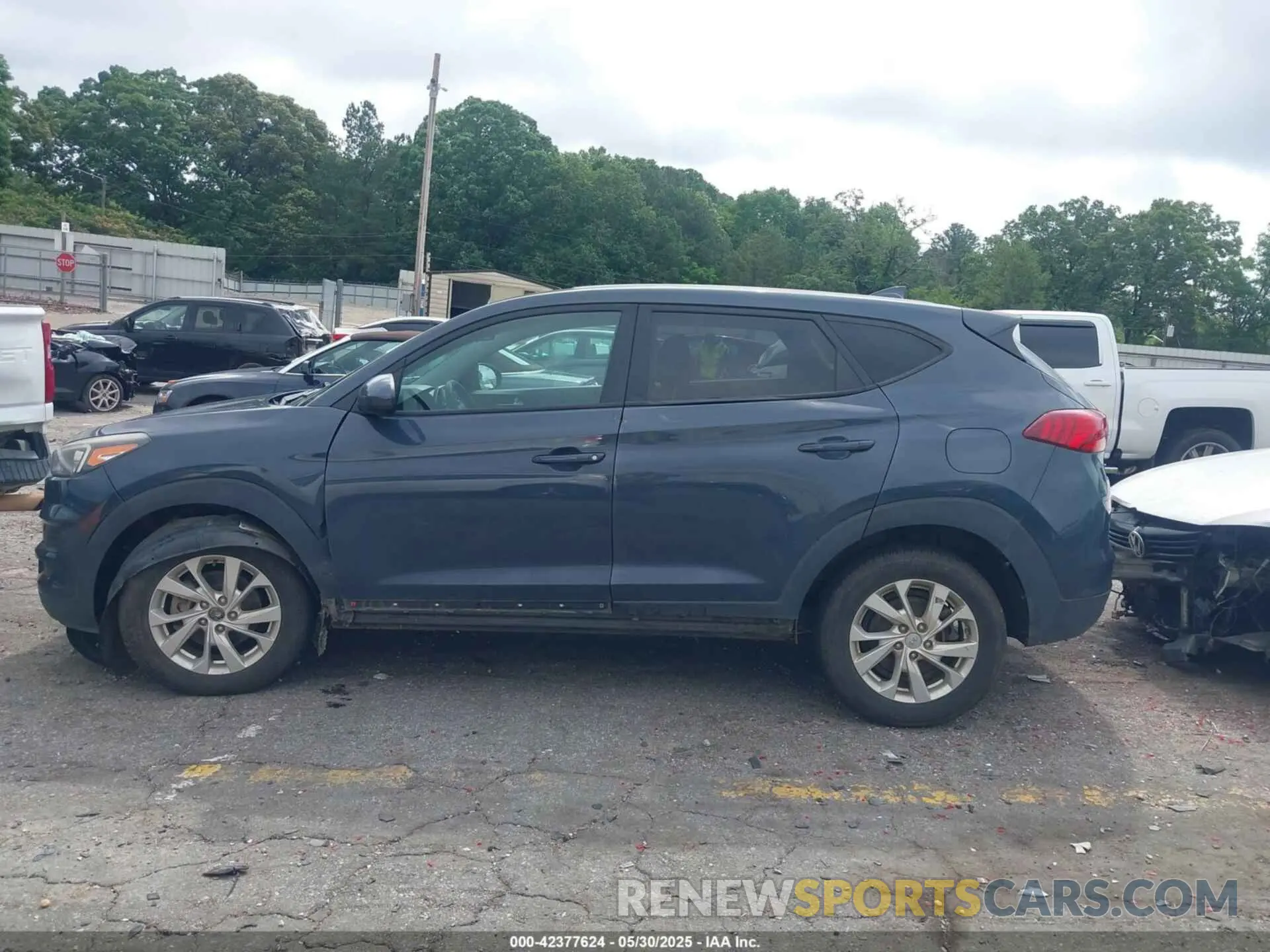 14 Photograph of a damaged car KM8J23A41KU847554 HYUNDAI TUCSON 2019