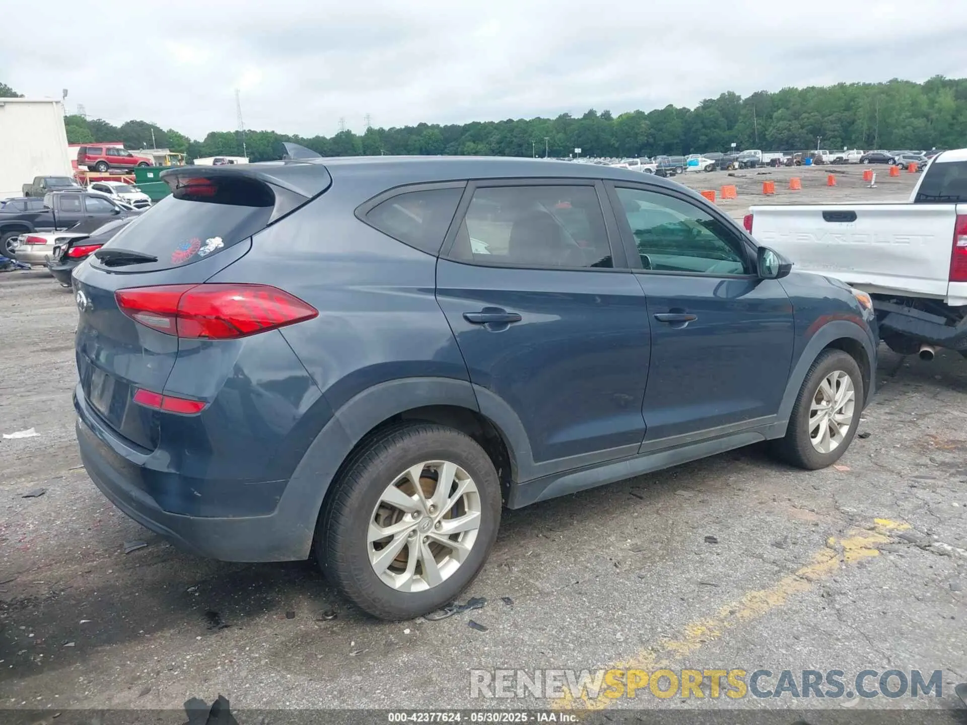 4 Photograph of a damaged car KM8J23A41KU847554 HYUNDAI TUCSON 2019