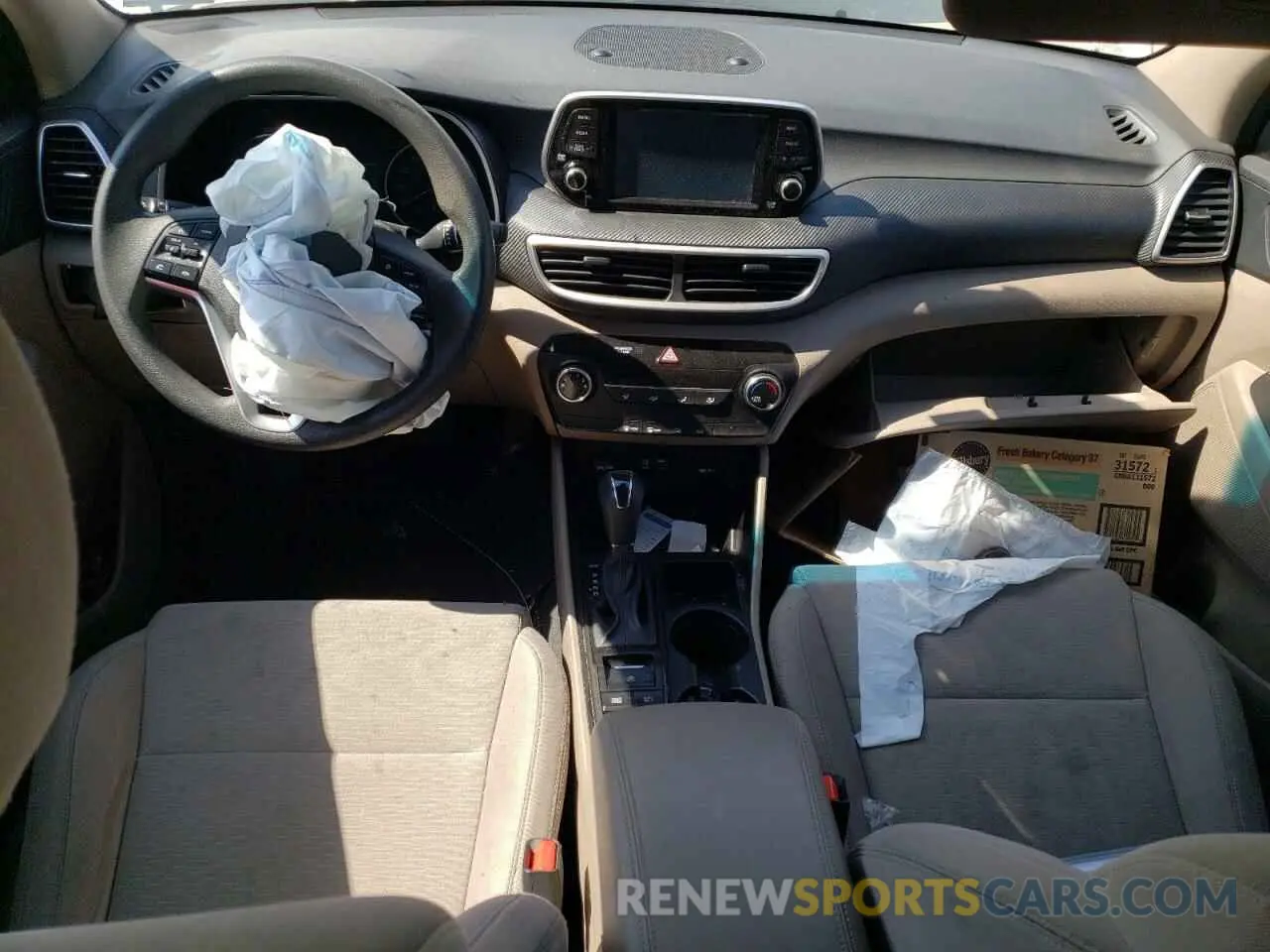 8 Photograph of a damaged car KM8J23A41KU915867 HYUNDAI TUCSON 2019
