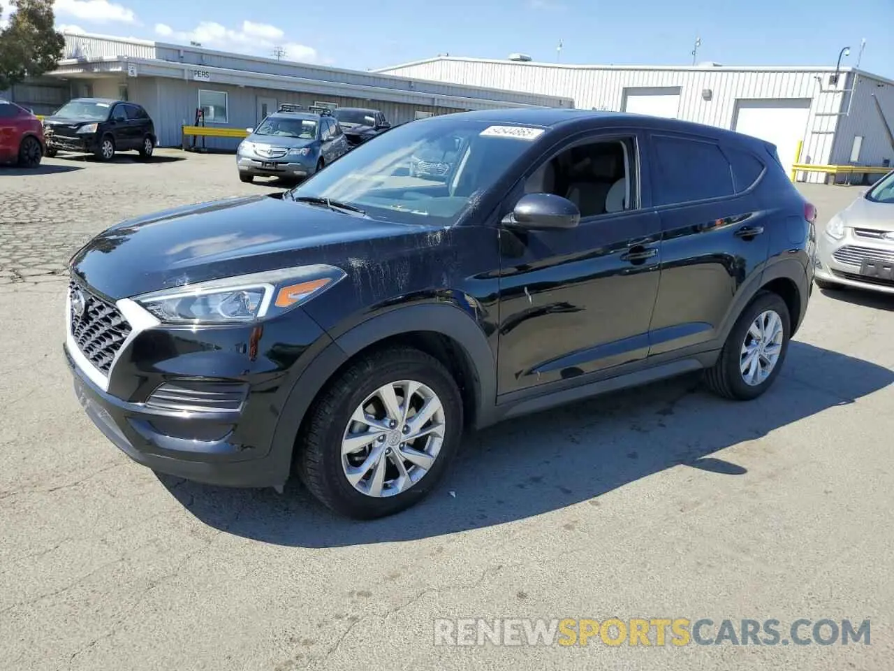 1 Photograph of a damaged car KM8J23A41KU921457 HYUNDAI TUCSON 2019