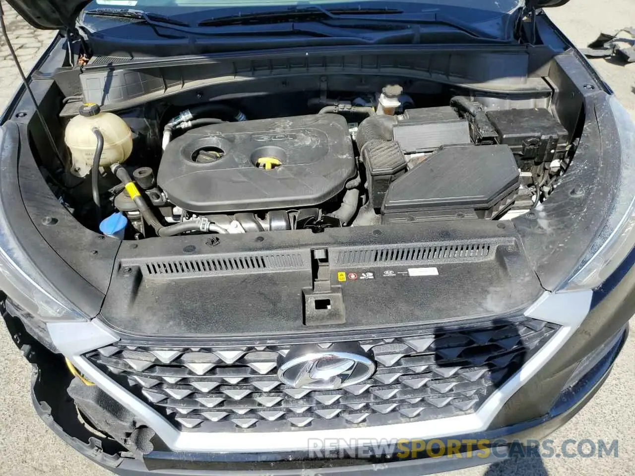 12 Photograph of a damaged car KM8J23A41KU921457 HYUNDAI TUCSON 2019