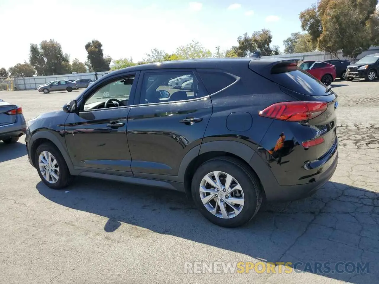 2 Photograph of a damaged car KM8J23A41KU921457 HYUNDAI TUCSON 2019