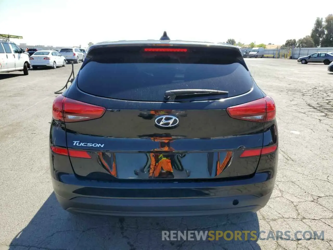 6 Photograph of a damaged car KM8J23A41KU921457 HYUNDAI TUCSON 2019