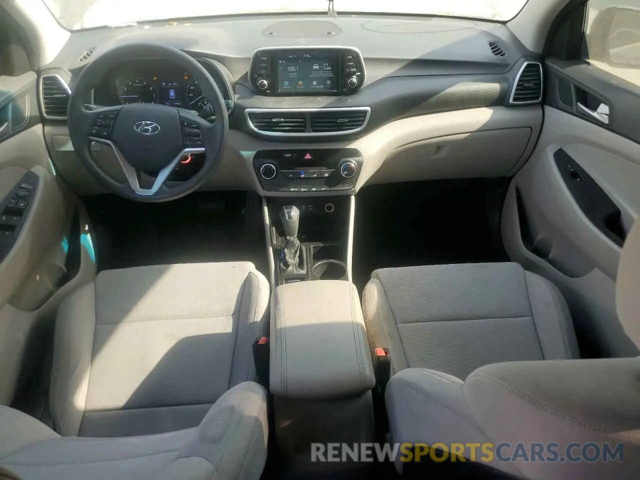 8 Photograph of a damaged car KM8J23A41KU921457 HYUNDAI TUCSON 2019