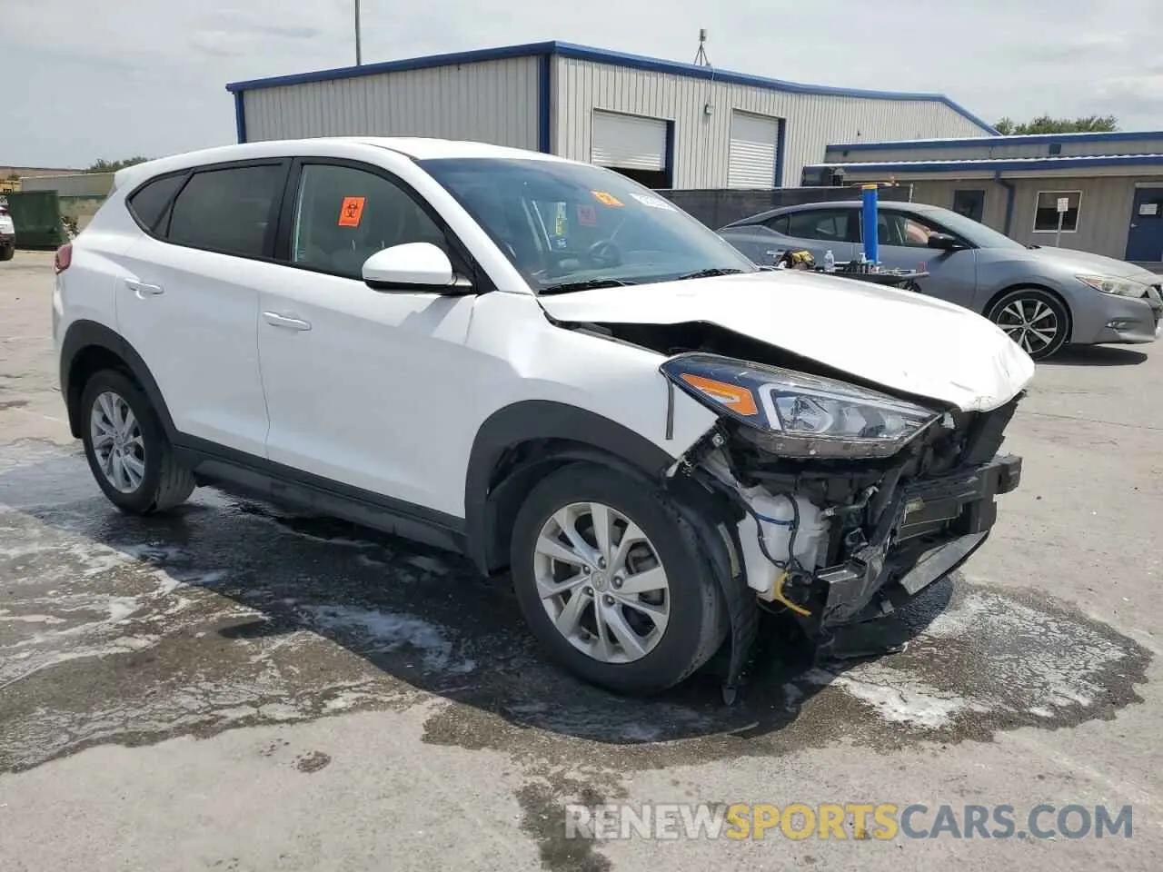 4 Photograph of a damaged car KM8J23A41KU963708 HYUNDAI TUCSON 2019